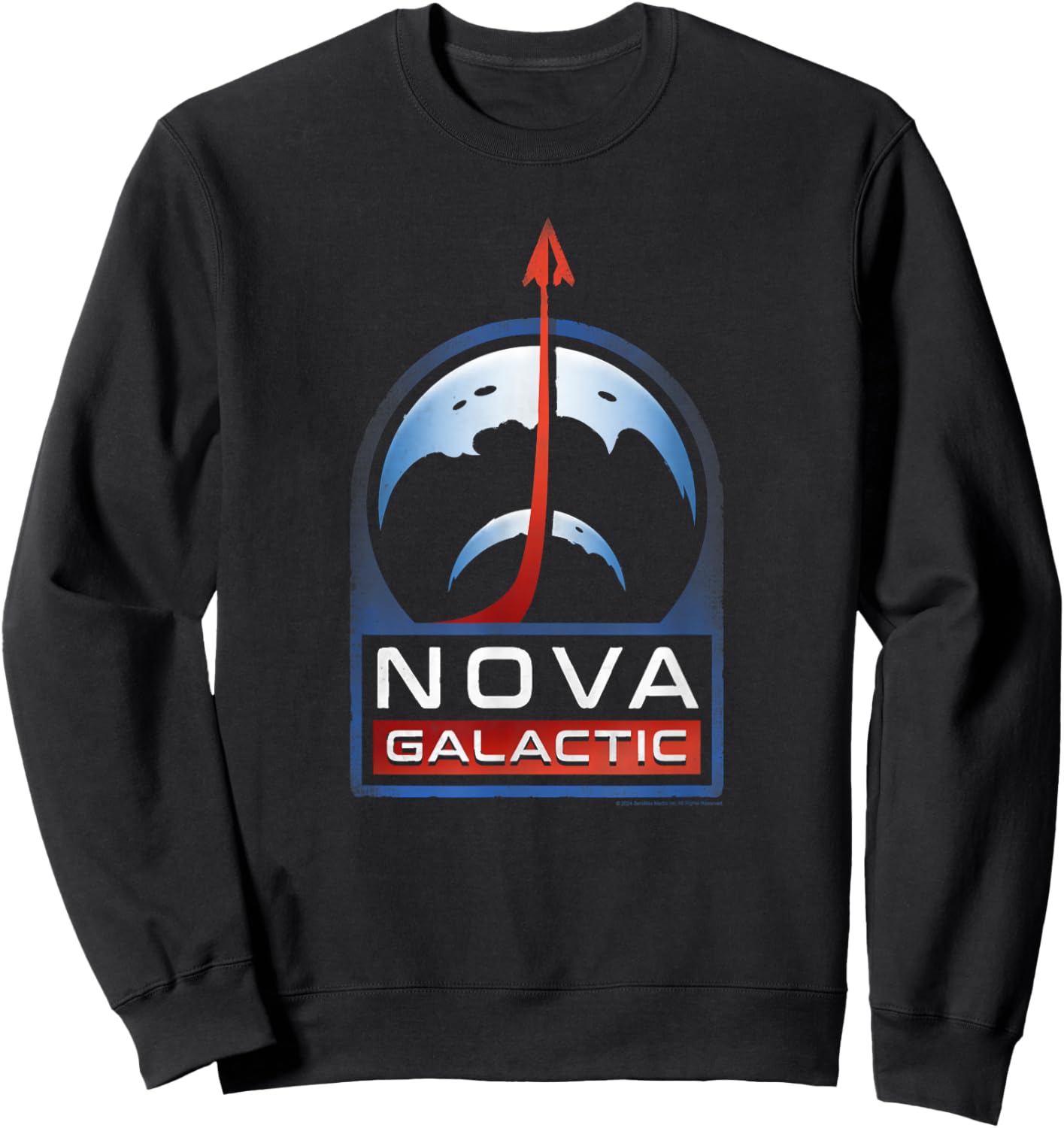 Starfield Nova Galactic Logo Video Game Sweatshirt - Sweatshirt | Black