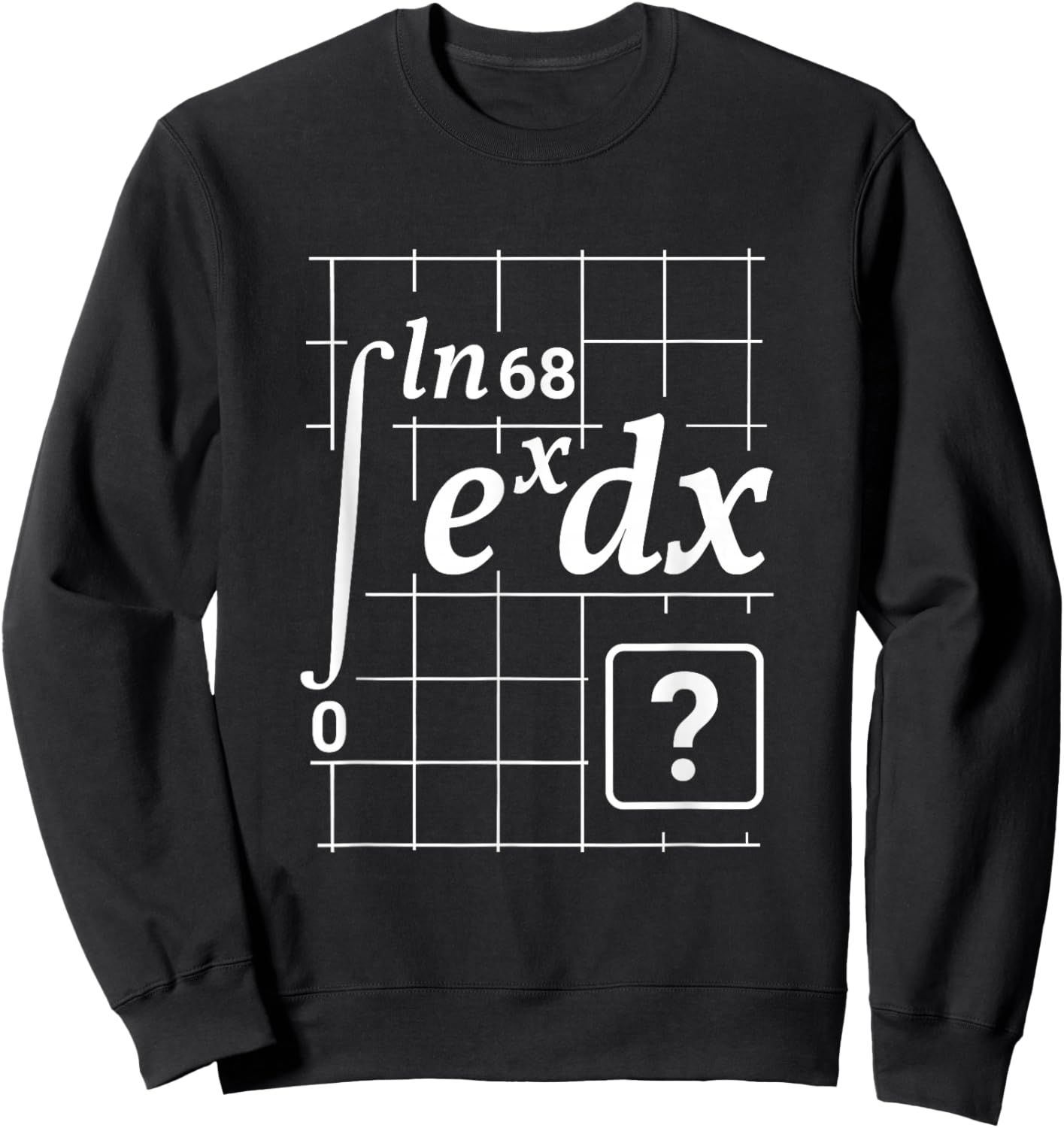 Answer 67 Meme Integral Calculus Math Teacher Funny Sweatshirt - Sweatshirt | Black
