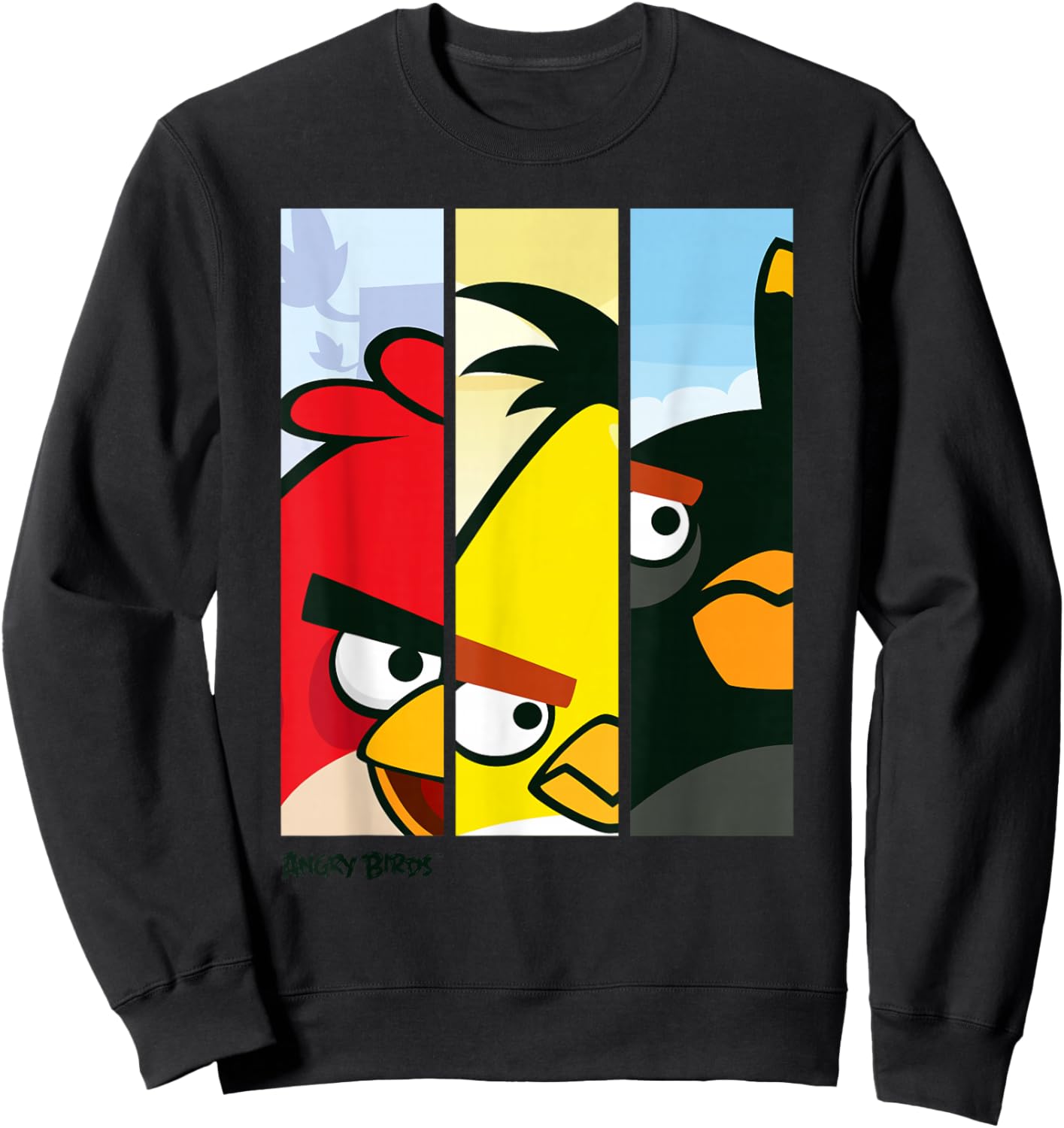 Angry Birds Flock Sweatshirt - Sweatshirt | Black