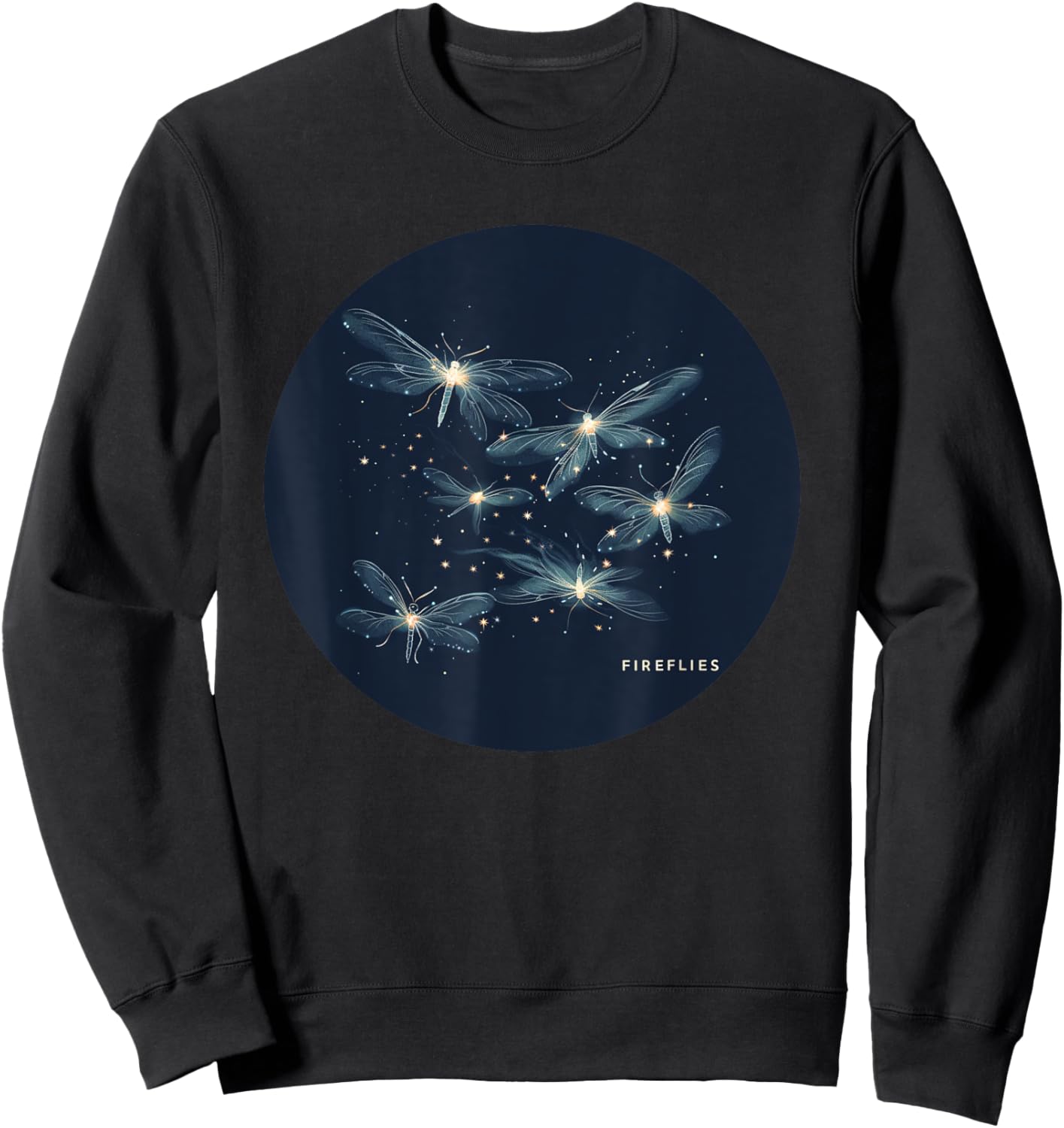 Nice Fireflies by Night Costume for Boys and Girls Sweatshirt - Sweatshirt | Black