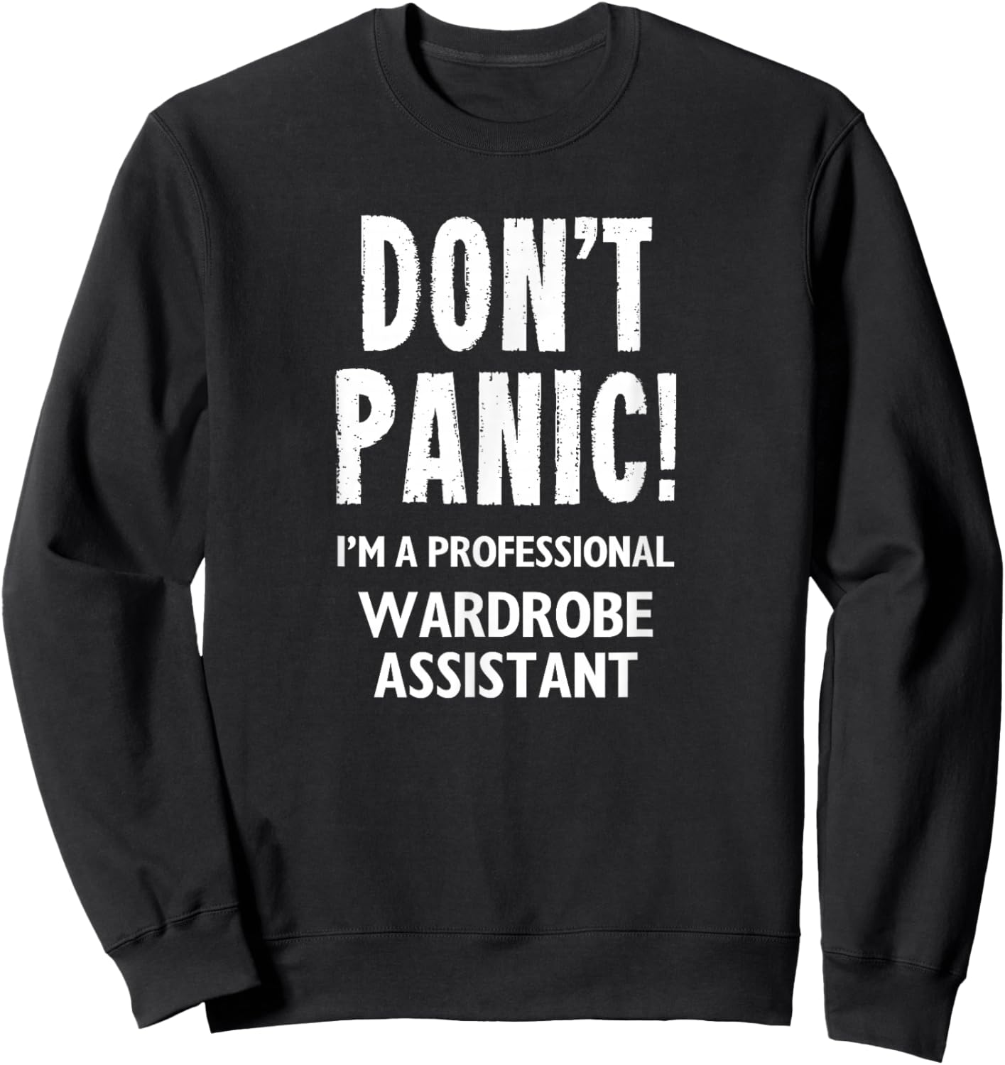 Wardrobe Assistant Sweatshirt - Sweatshirt | Black