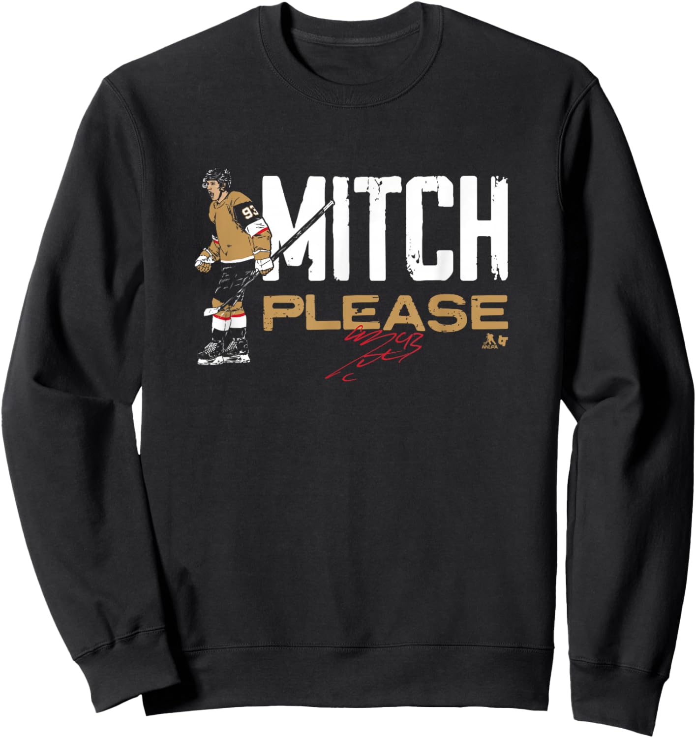 Mitch Marner - Mitch Please - Las Vegas Hockey Sweatshirt - Sweatshirt | Black