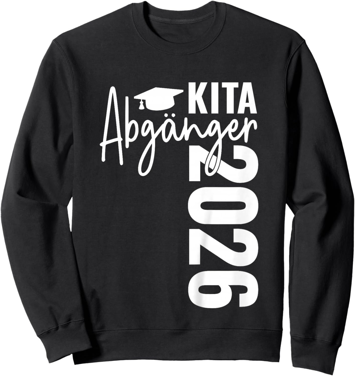 Kita Abgänger 2026 Schulkind Einschulung Schulanfang Schule Sweatshirt - Sweatshirt | Black