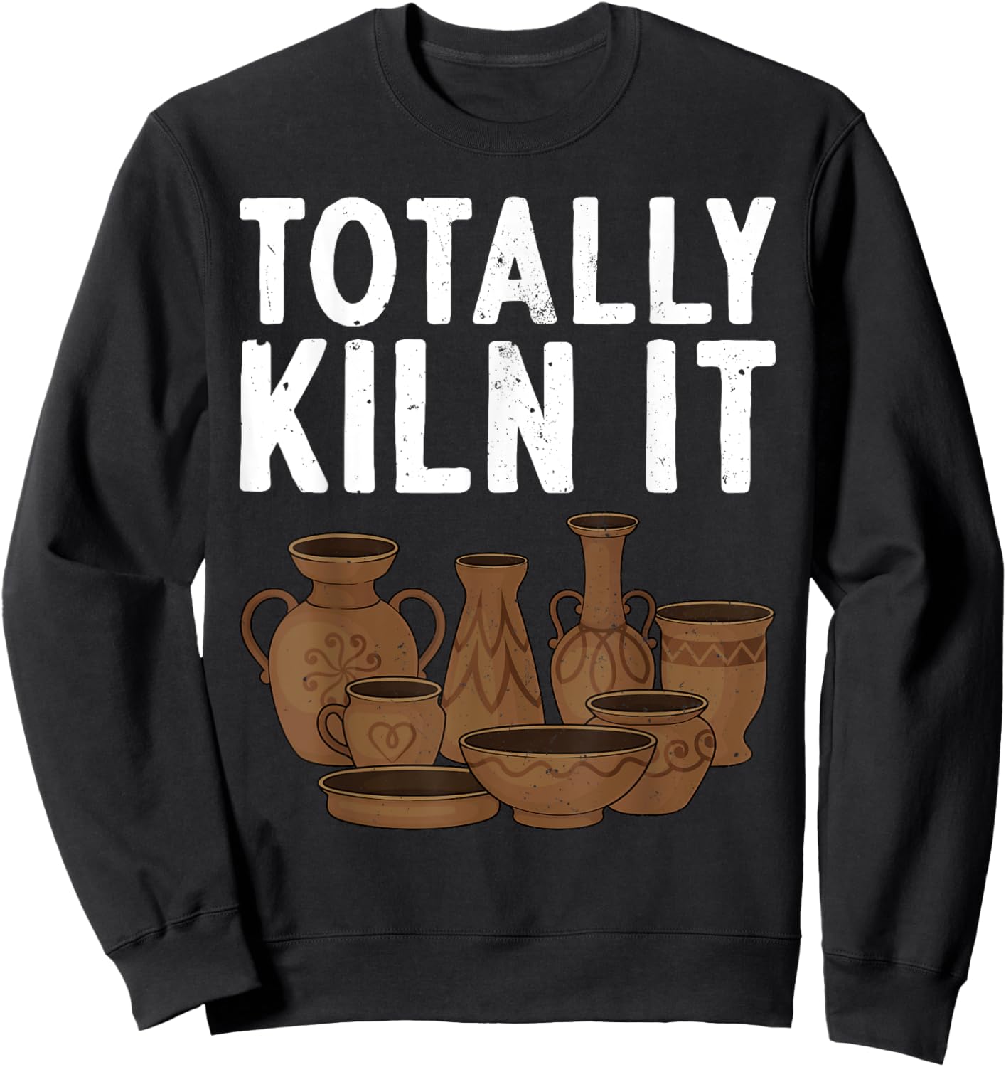 Funny Pottery Art Men Pottery Maker Pottery Artist Sweatshirt - Sweatshirt | Black