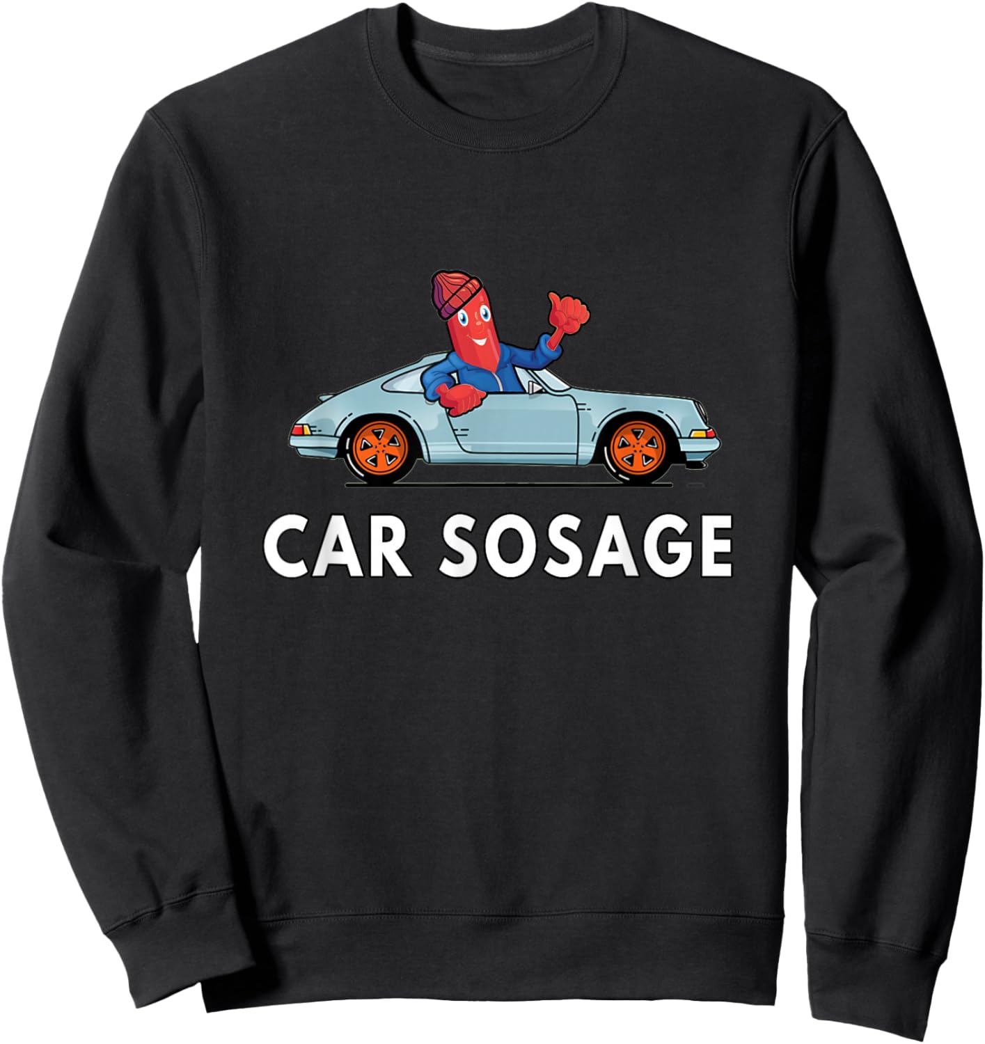 Voiture sosage 203 Sweatshirt - Sweatshirt | Black