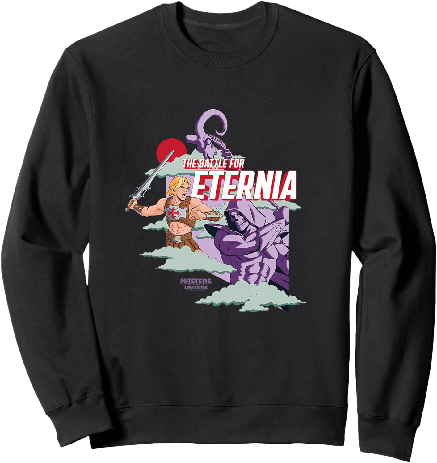Les Maîtres de l'univers La Bataille pour Eternia Haut de Gamme Sweatshirt - Sweatshirt | Black