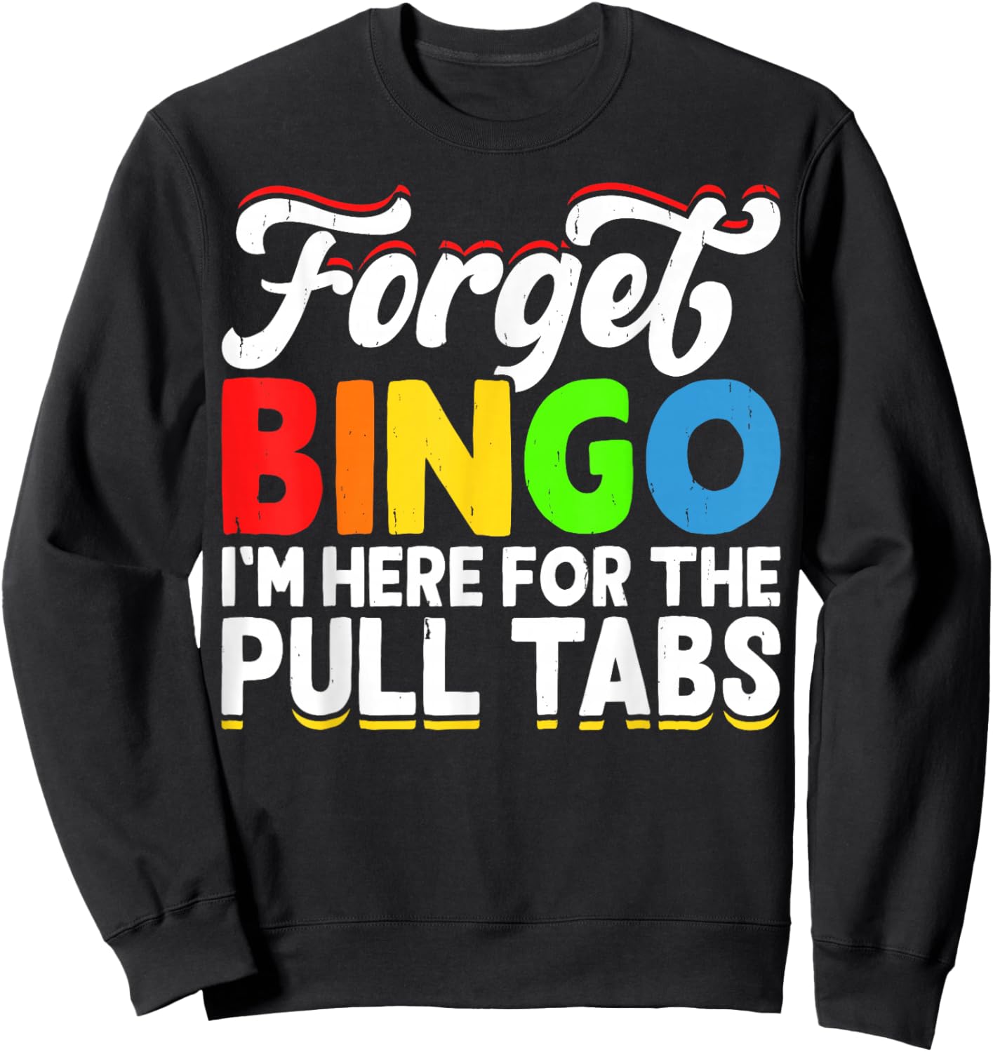 Bingo Player Design Bingo Caller Gambling Bingo Lover Sweatshirt - Sweatshirt | Black