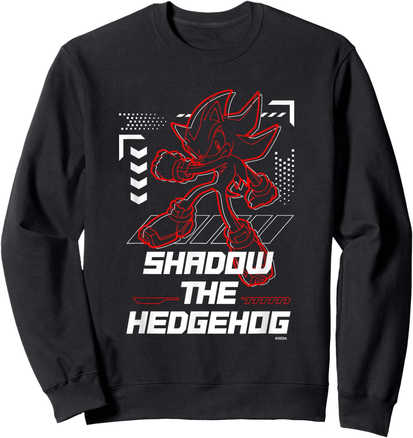 Sonic the Hedgehog Shadow Dark Energy Sweatshirt - Sweatshirt | Black