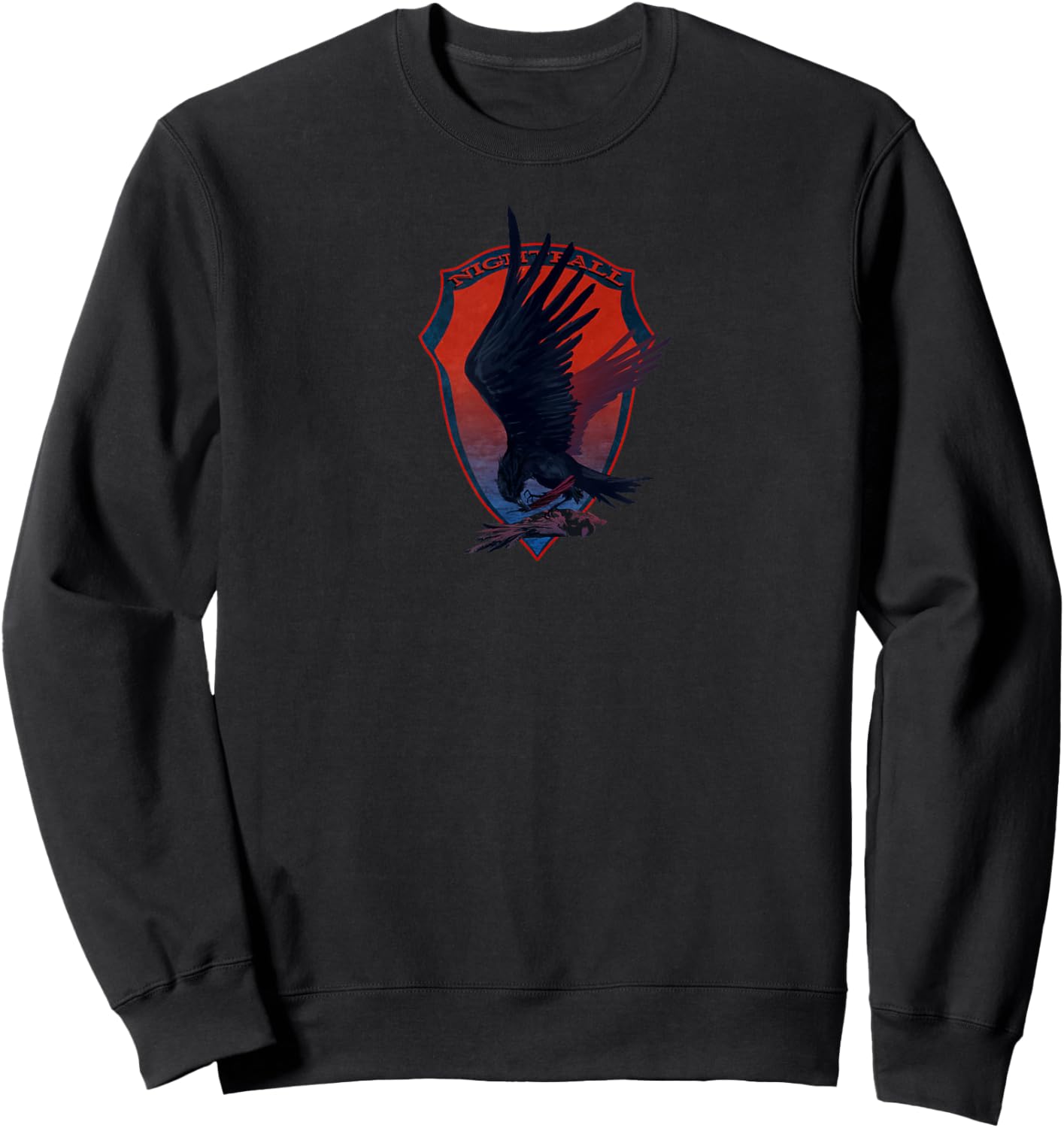 ARMORED CORE VI FIRES OF RUBICON Raven Sweatshirt - Sweatshirt | Black
