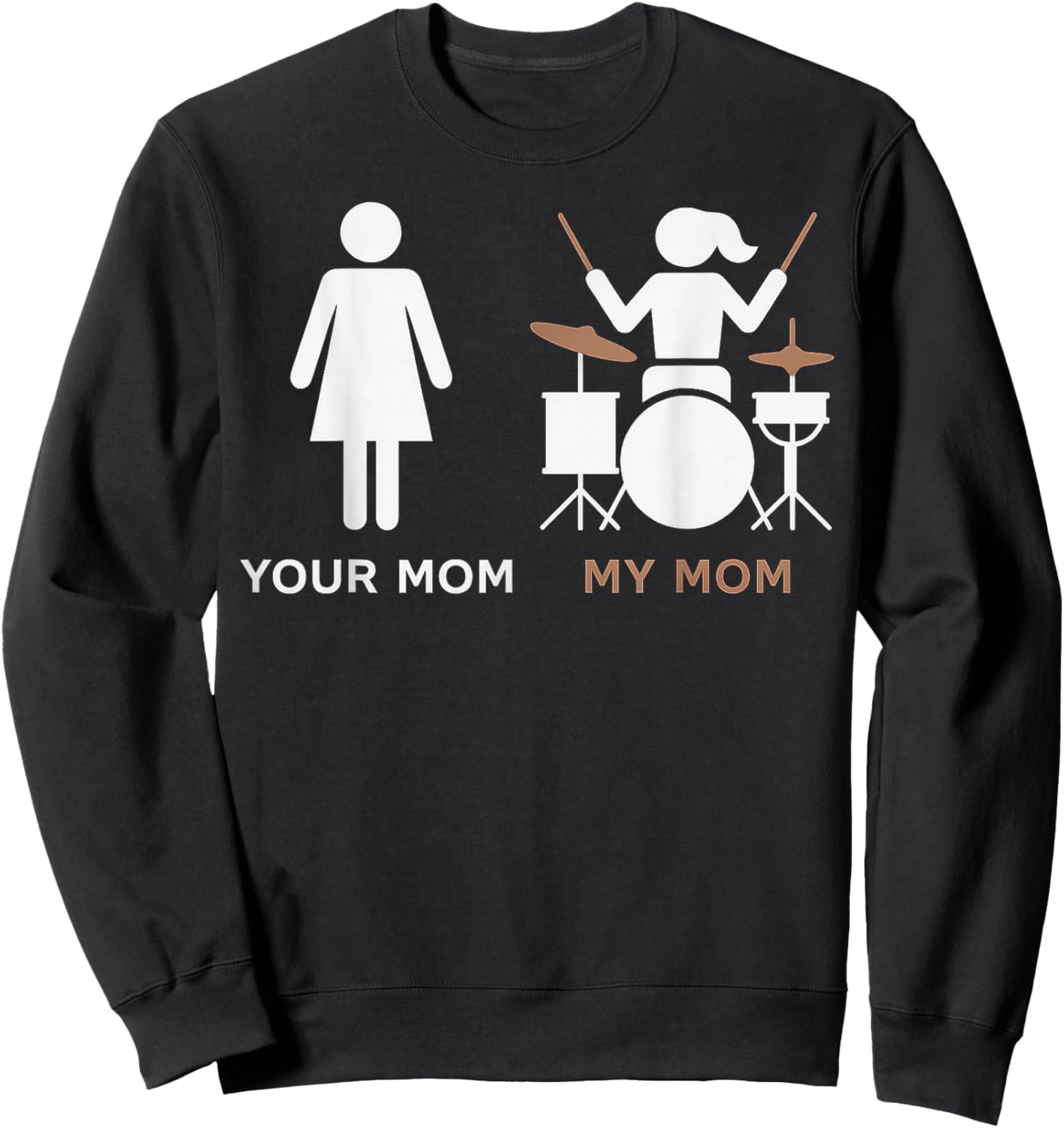 T-Shirt Sweatshirt - Sweatshirt | Black