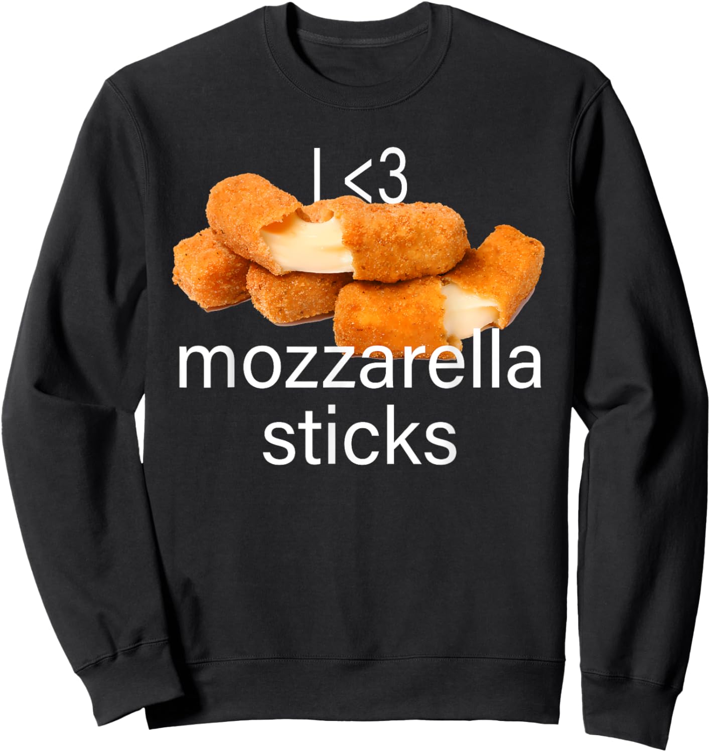 Funny Design Sweatshirt - Sweatshirt | Black