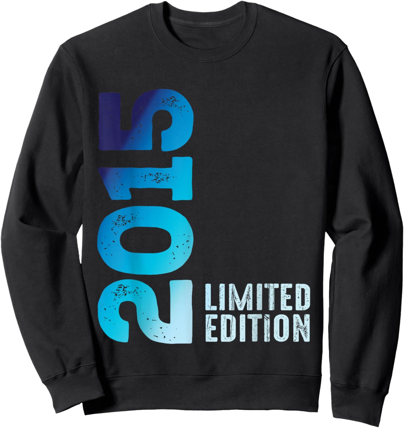 Awesome Year 2015 Vintage Since 2015 Limited Edition 2015 Sweatshirt - Sweatshirt | Black