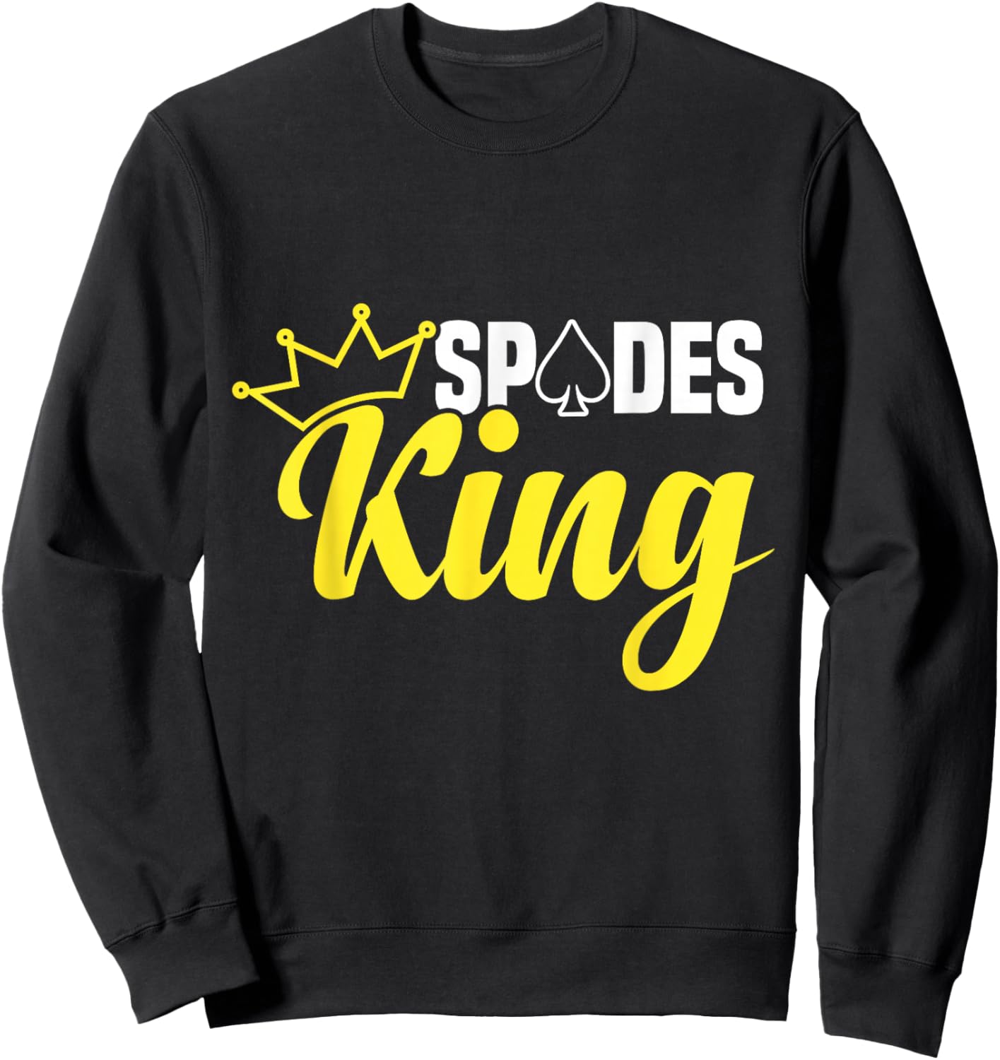Spades Card Game | Playing Cards Sweatshirt - Sweatshirt | Black