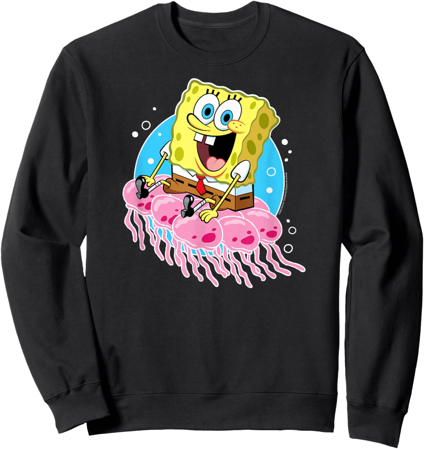 SpongeBob SquarePants - Jellyfish Ride Sweatshirt - Sweatshirt | Black