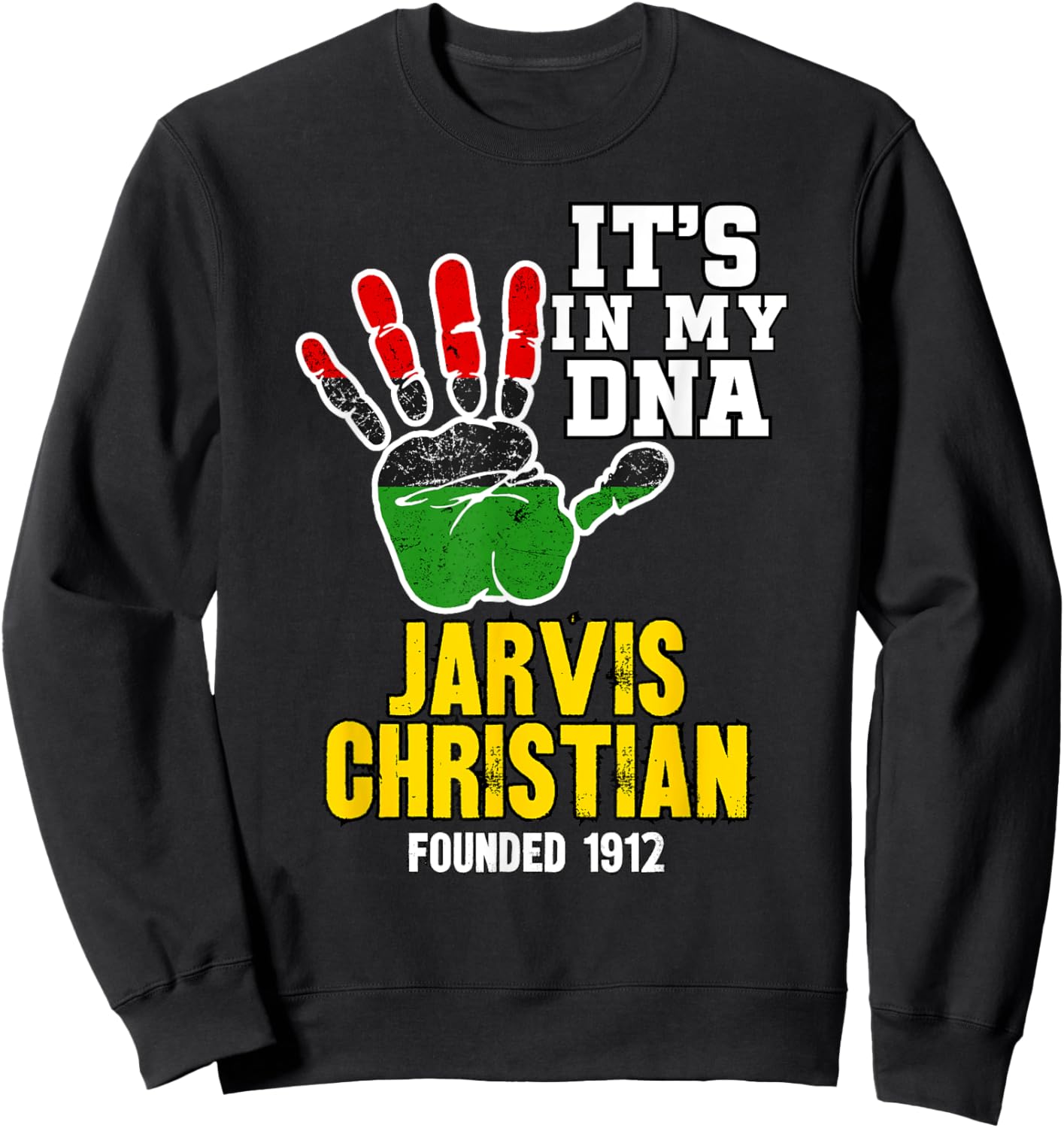 Jarvis Christian, JCU, Souvenir HBC Design Sweatshirt - Sweatshirt | Black
