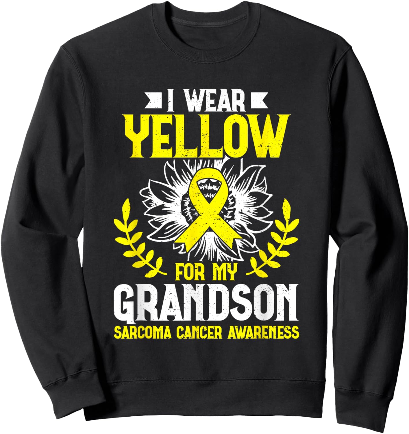 Cancer Squad Family Ewings Sarcoma Awareness July Matching Sweatshirt - Sweatshirt | Black