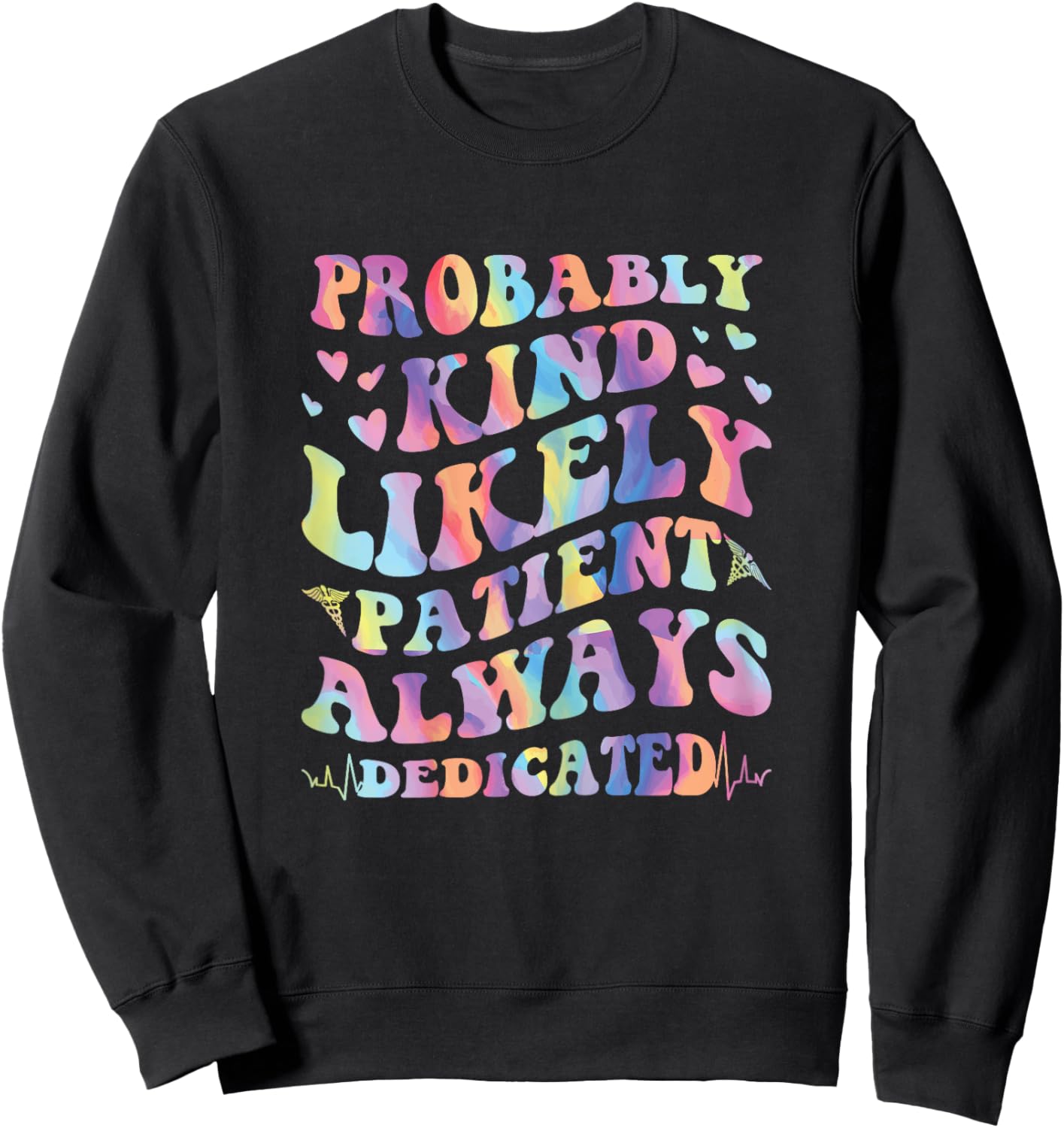 Direct support professional DSP Caregiver Sweatshirt - Sweatshirt | Black
