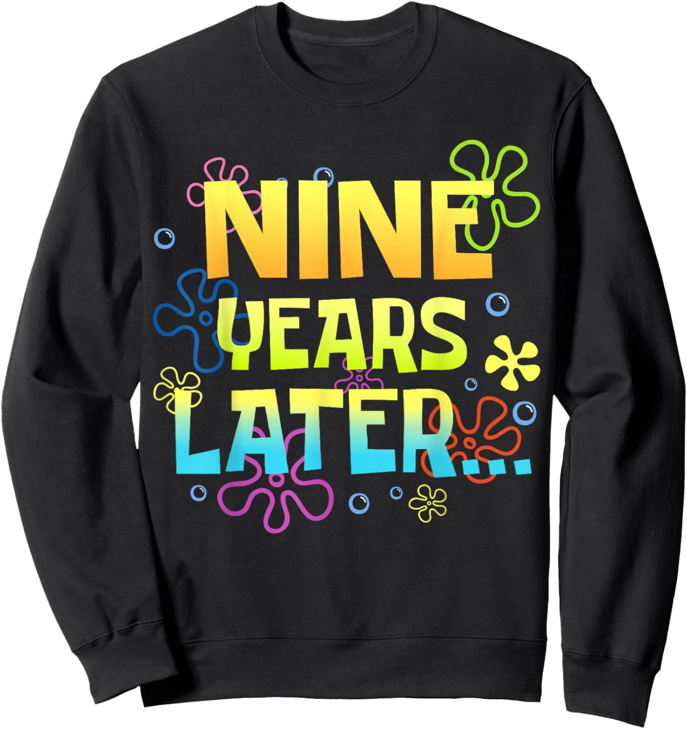 9th Birthday Kids Sweatshirt - Sweatshirt | Black