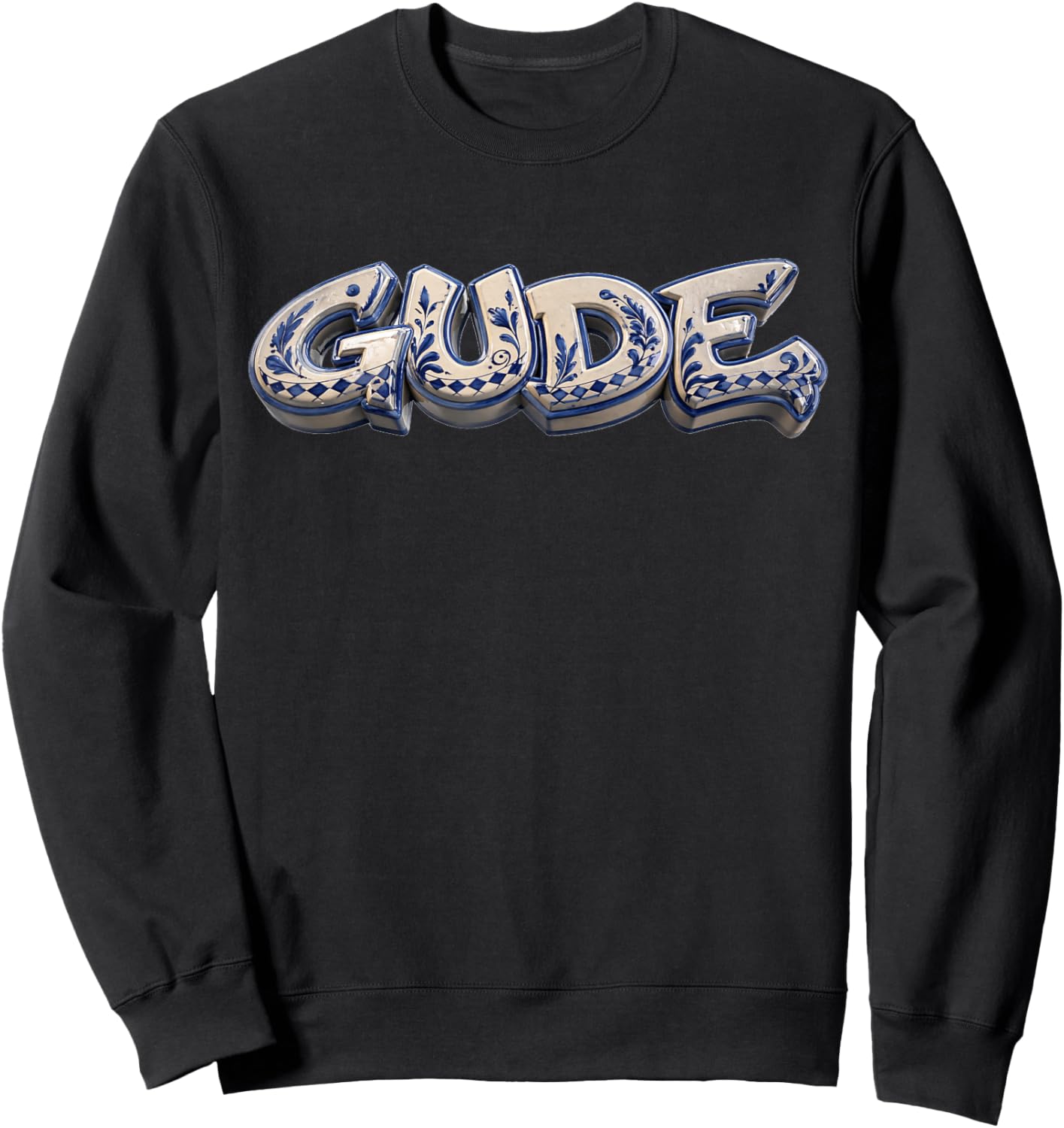 Gude Graffiti Bembel Hessen Dialekt Hessich Ebbelwoi Sweatshirt - Sweatshirt | Black