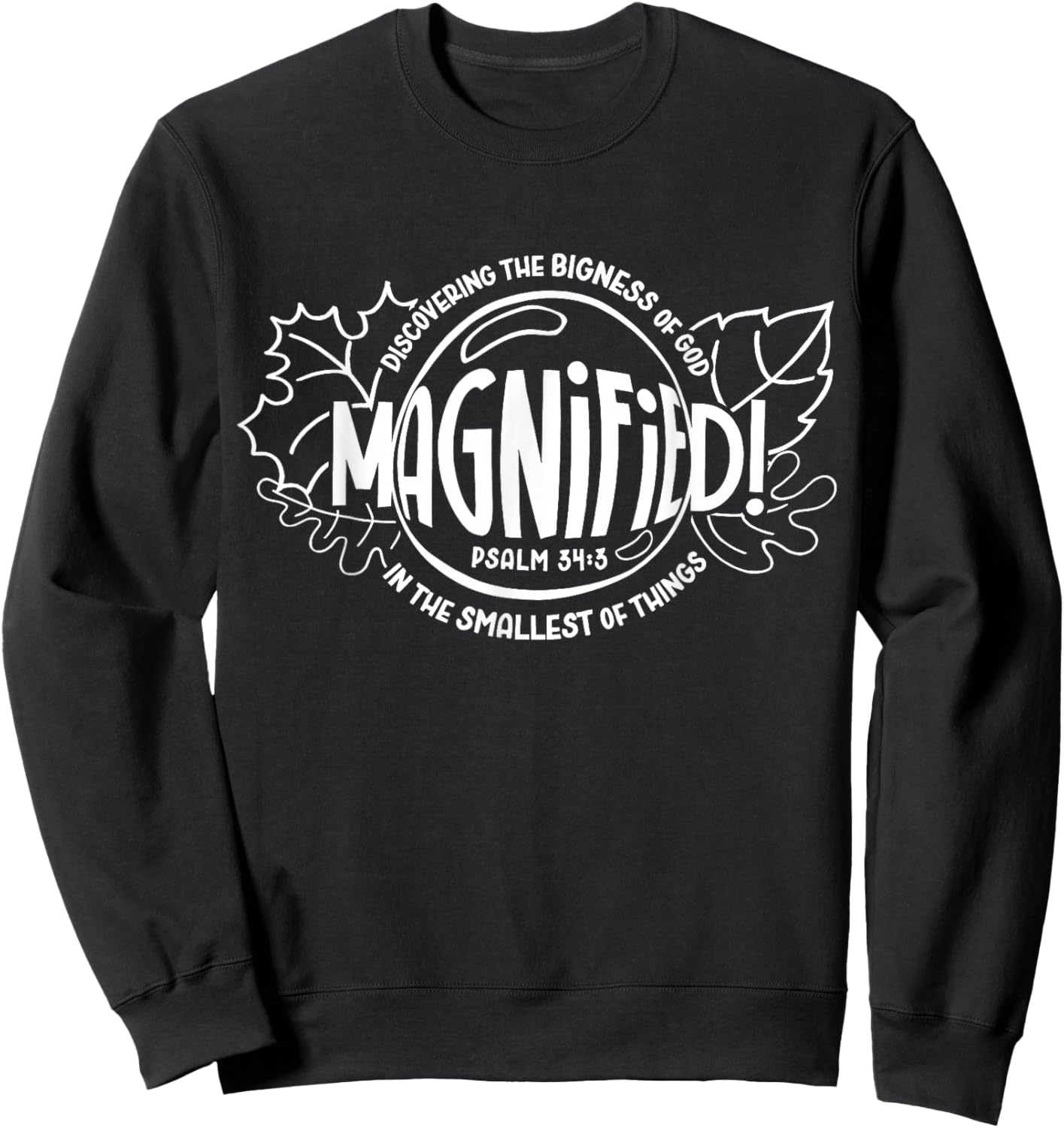 VBS 2025 Magnified Smallest Insects Christian Matching Sweatshirt - Sweatshirt | Black