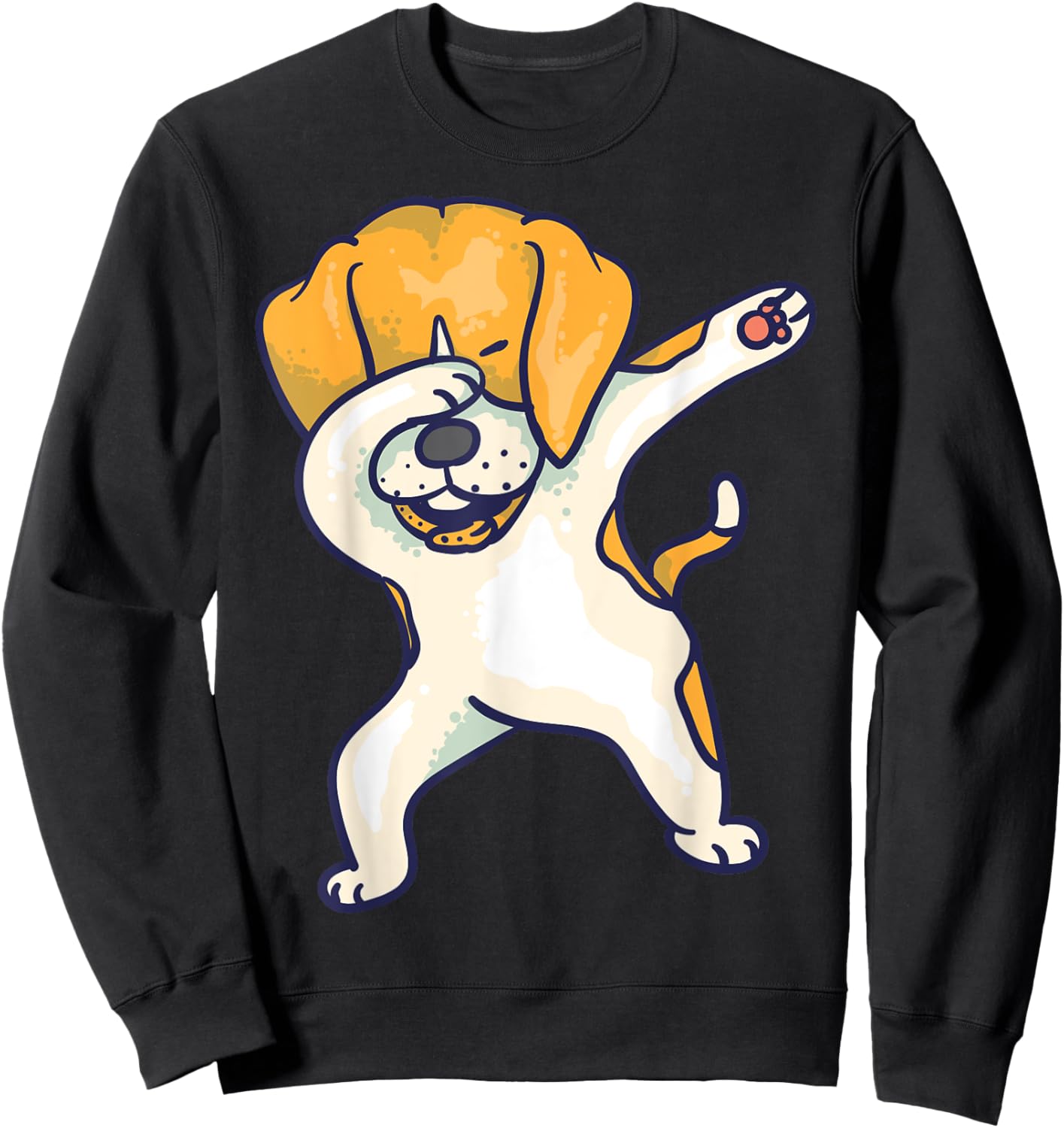 Cool Beagle Art Women Beagle Dog Beagle Lovers Sweatshirt - Sweatshirt | Black
