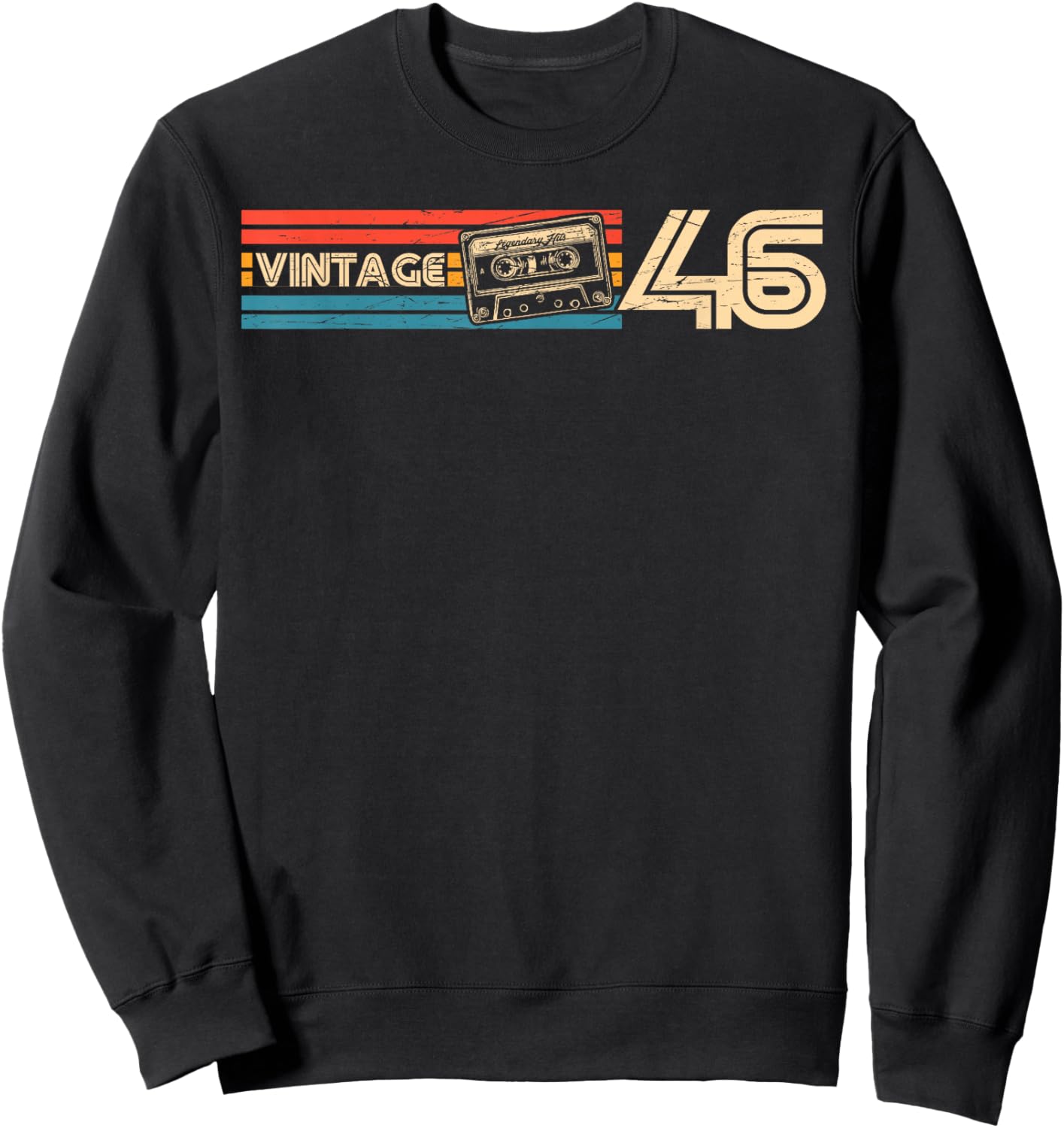 Original 1946 Vintage Birthday 80 Years Women Sweatshirt - Sweatshirt | Black