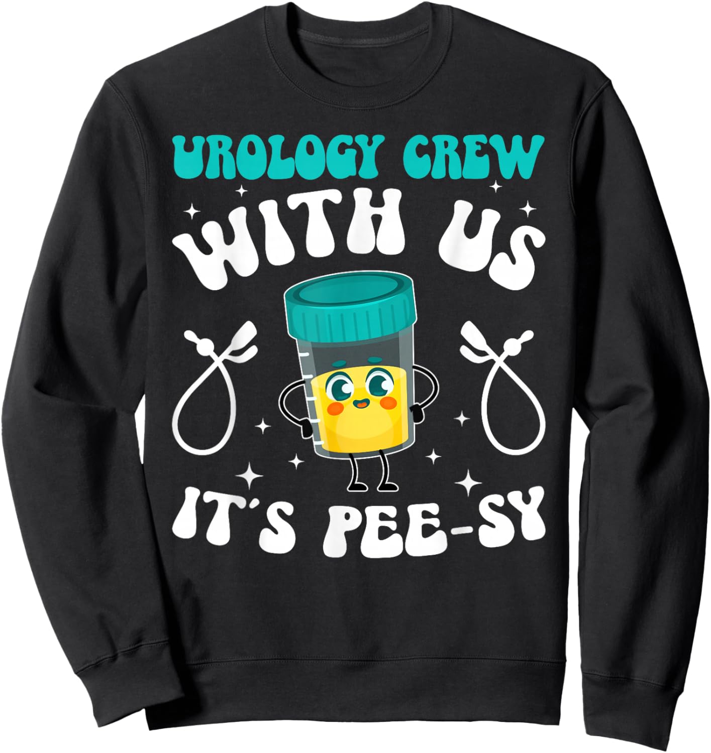 Urology Crew Urology Nurse Squad Urology Nursing Team Sweatshirt - Sweatshirt | Black