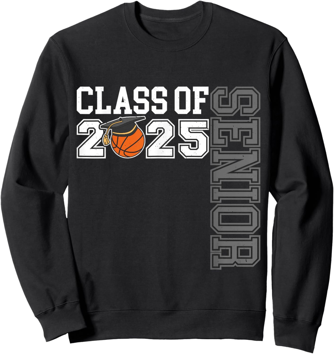 Class of 2025 Basketball Senior Night Sweatshirt - Sweatshirt | Black