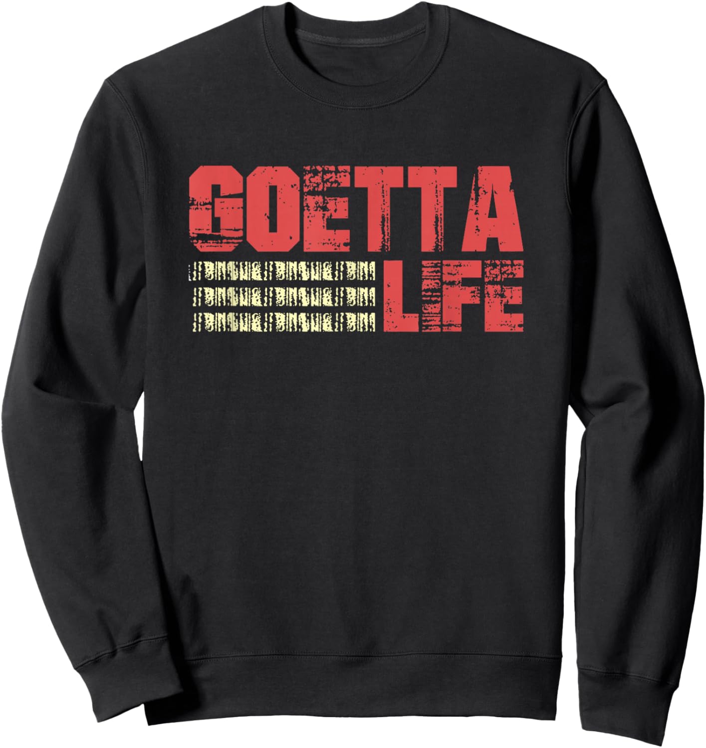 Goetta Sausage Cincinnati Food Breakfast Lover Goetta Life Sweatshirt - Sweatshirt | Black