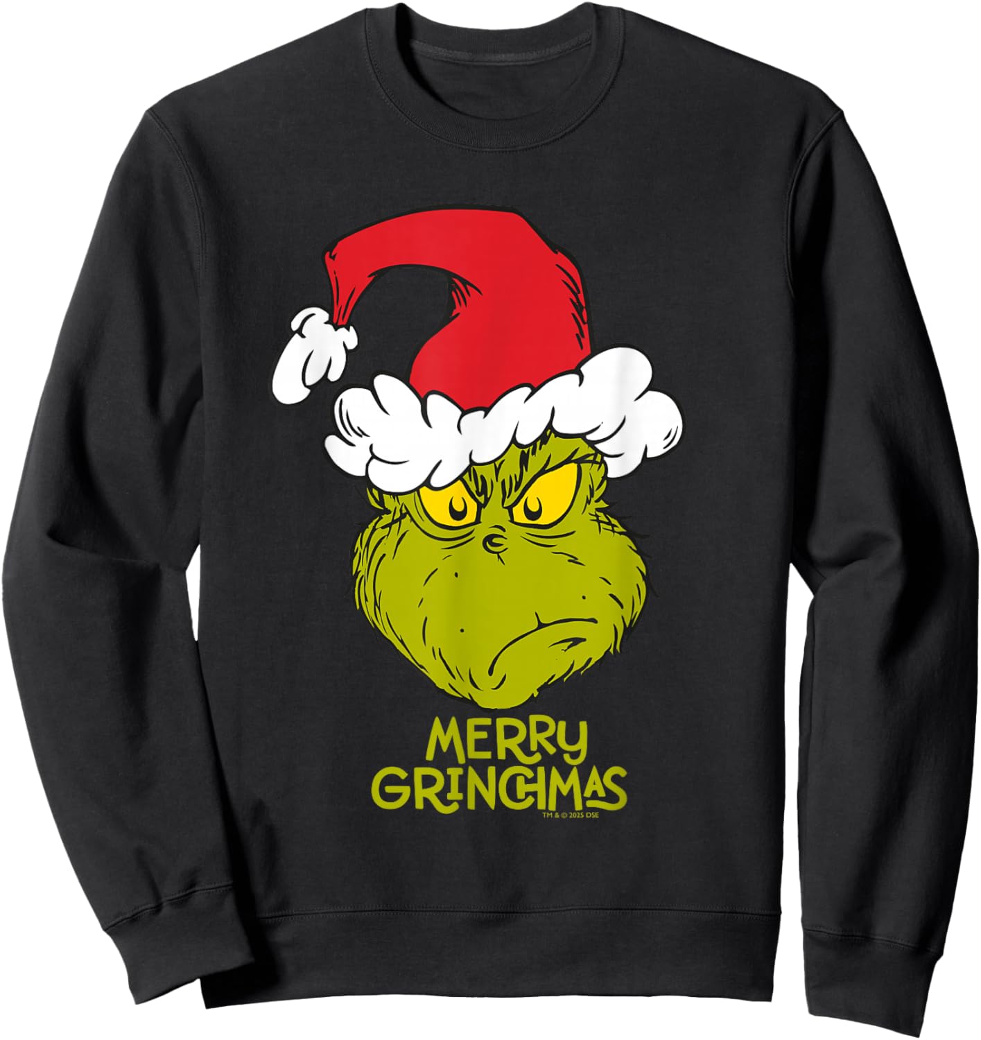 Grinch - The Grinchmas Look Christmas Sweatshirt - Sweatshirt | Black