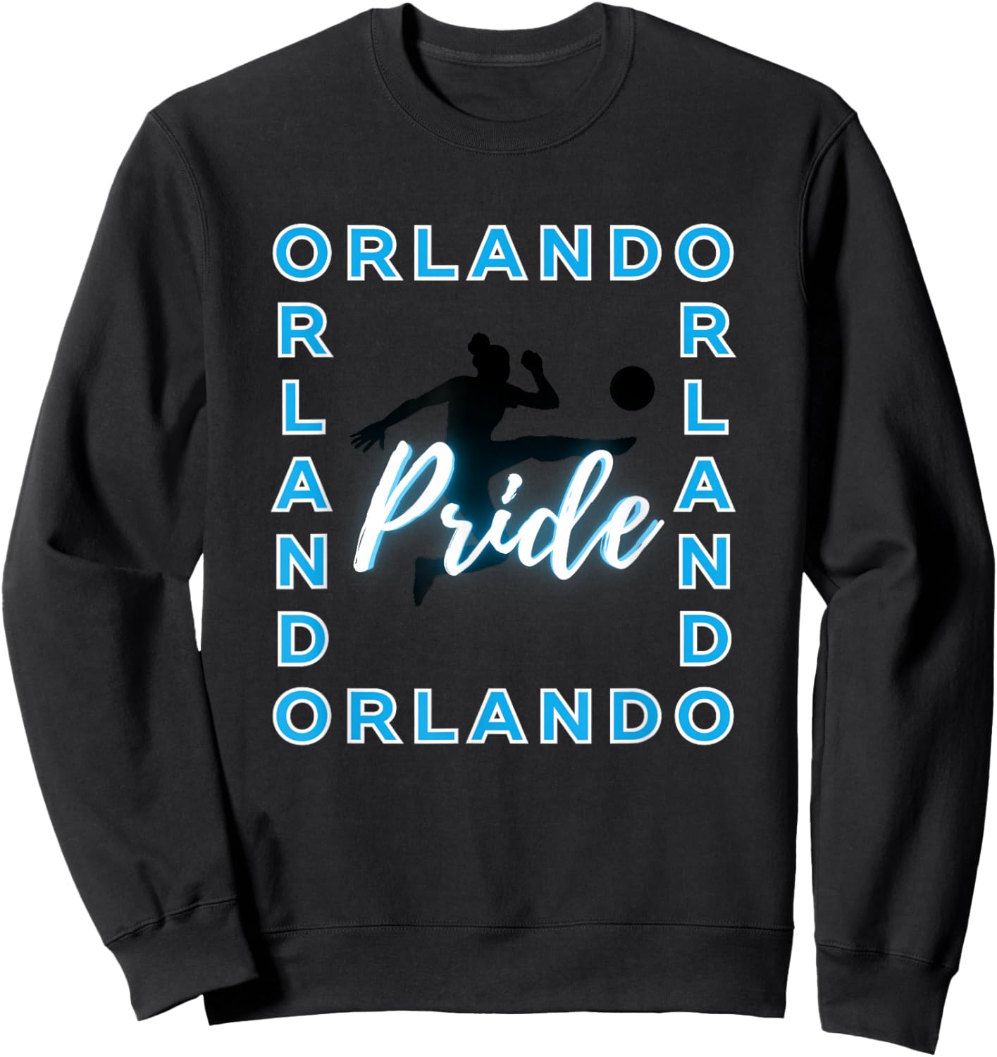 Orlando soccer fan support stadium Show your Pride Sweatshirt - Sweatshirt | Black