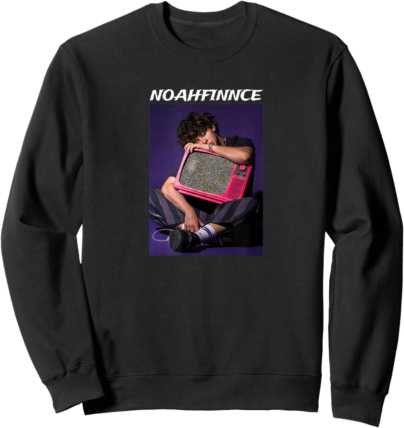 Growing Up on the Internet Album Art Sweatshirt - Sweatshirt | Black