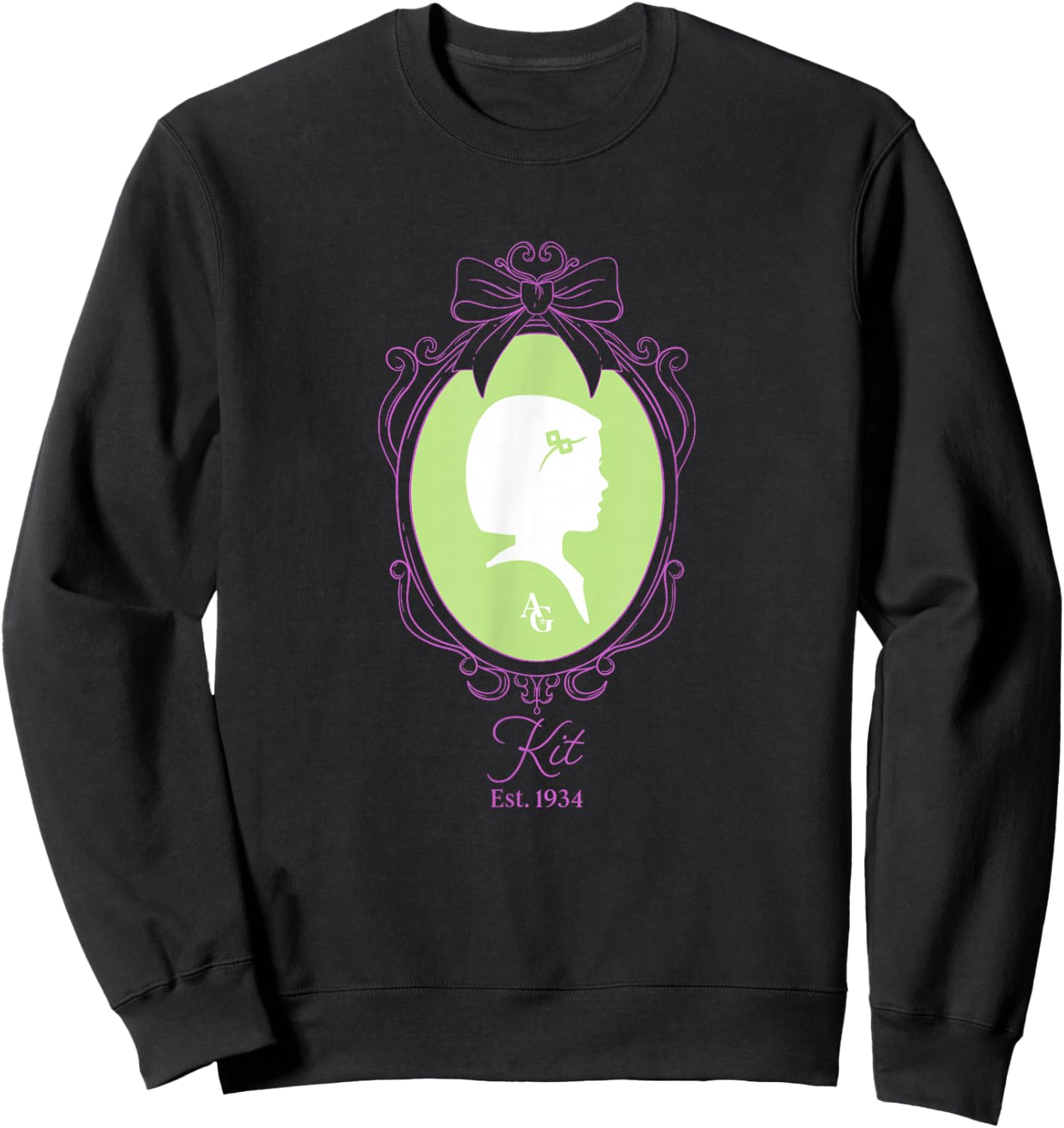 American Girl - Kit Portrait Sweatshirt - Sweatshirt | Black