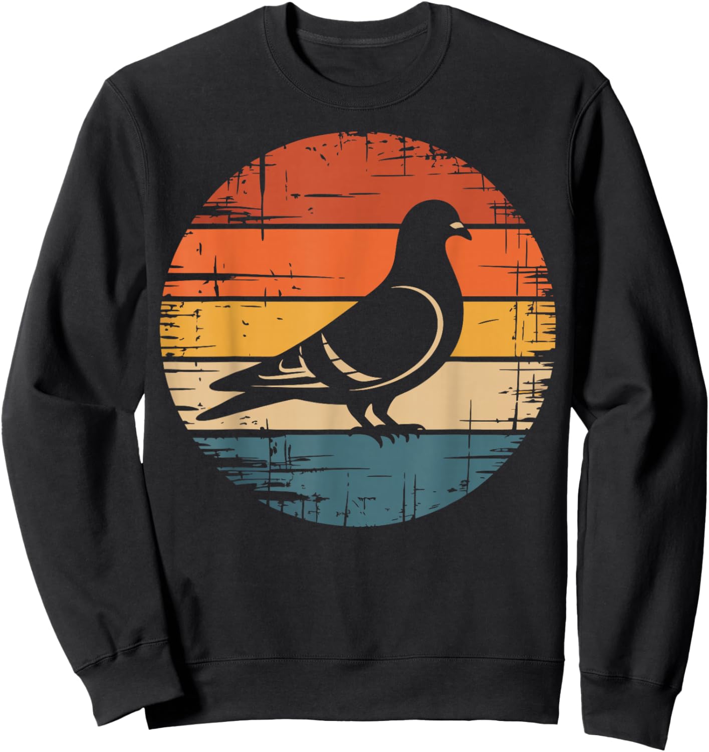 Vintage Pigeon Breeder Homing Pigeon Sweatshirt - Sweatshirt | Black