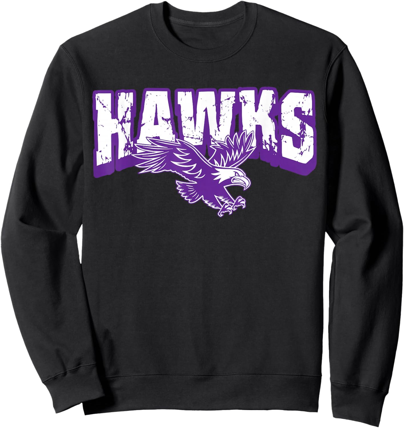 Hawks Back to School Spirit P Sweatshirt - Sweatshirt | Black