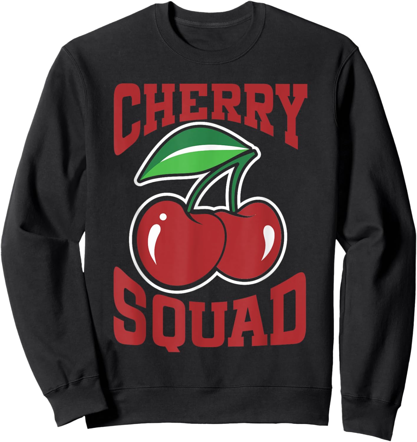 Cherry Squad Sweatshirt - Sweatshirt | Black