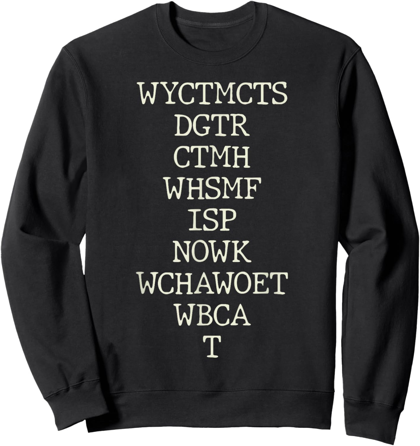 Will You Come to My Cottage This Summer Quote Sweatshirt - Sweatshirt | Black