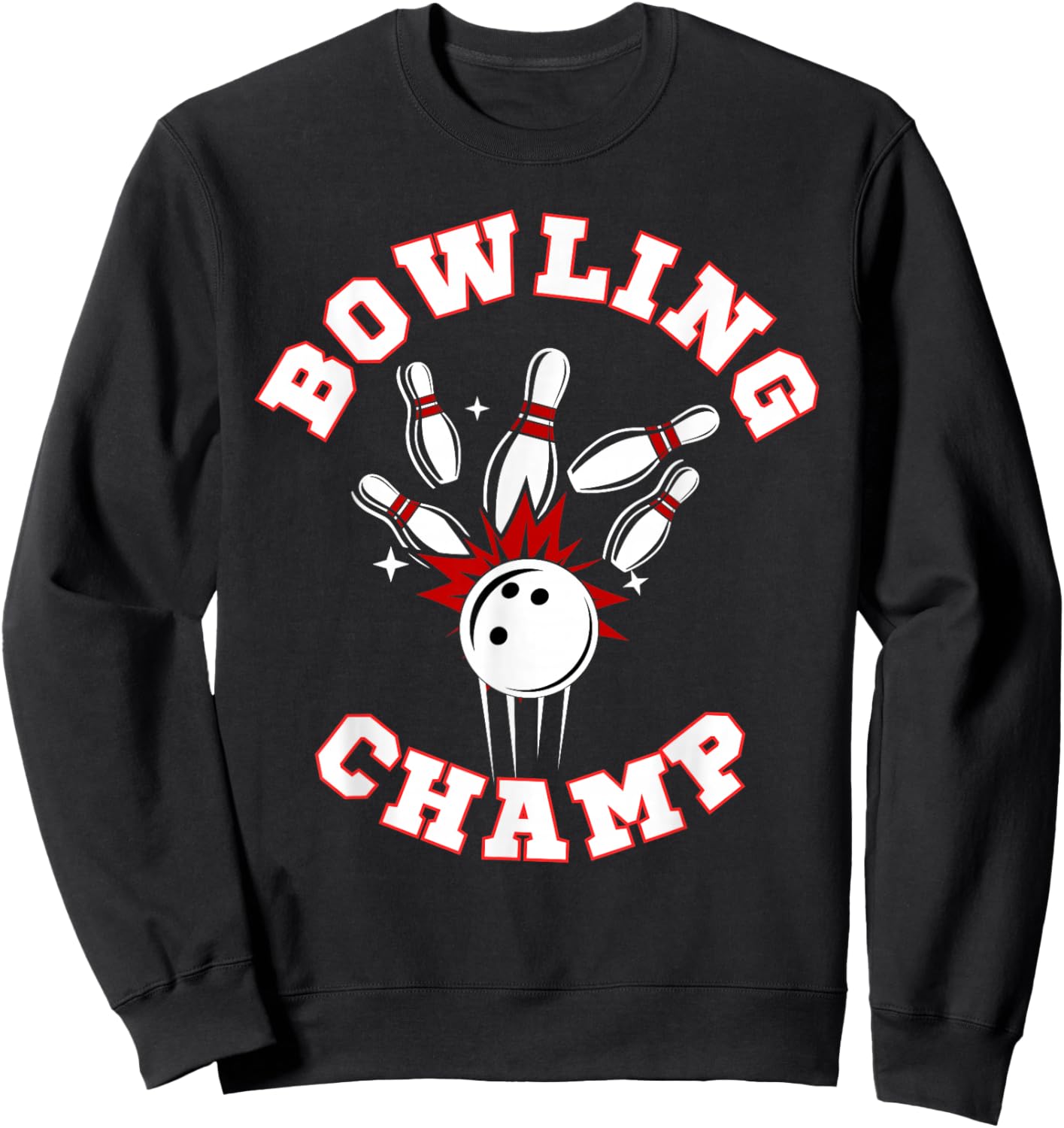 Bowling Champ Champion Sweatshirt - Sweatshirt | Black