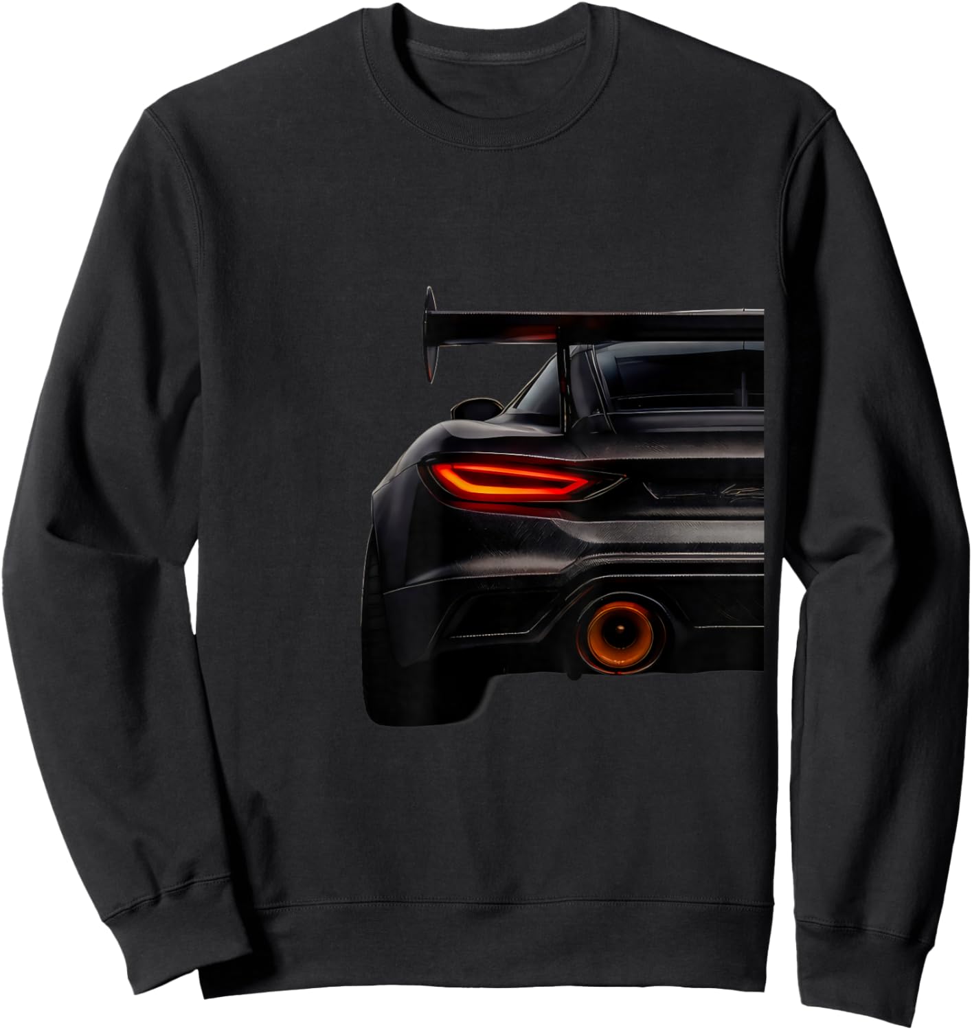 Racing Sports Car Tuning Car Drift Motorsport Kids Boys Men Sweatshirt - Sweatshirt | Black