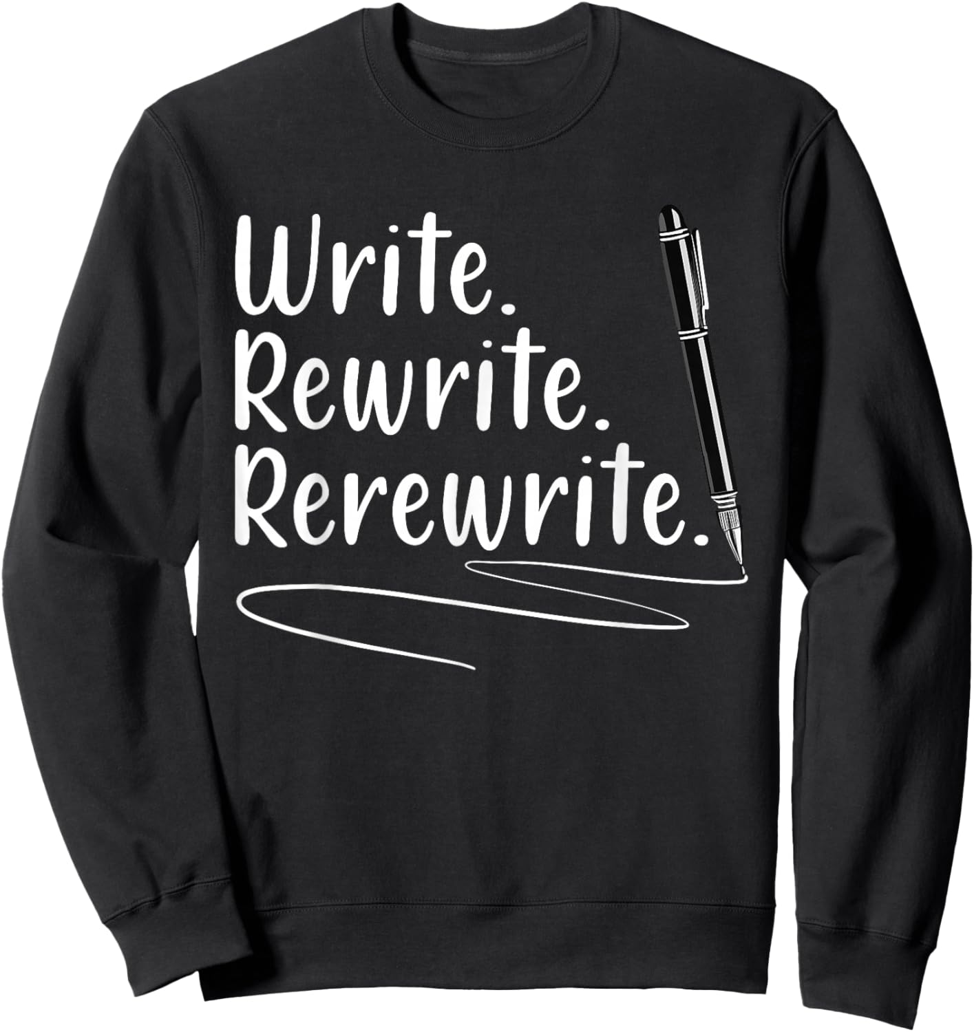 Cool Journalist Art Women Writer Author Journalism Sweatshirt - Sweatshirt | Black