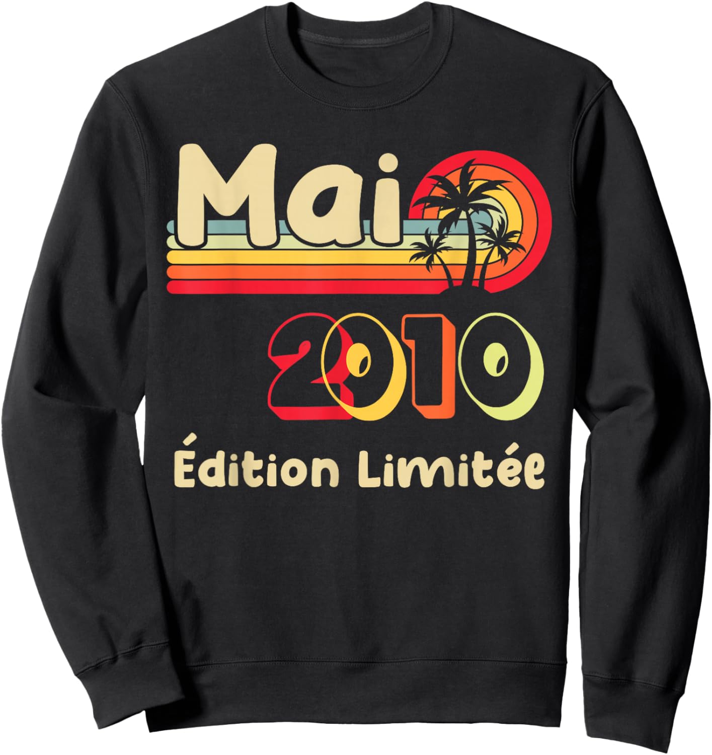 16 Ans Garçon 2010 Anniversaire Mai 16 Ans Garçon 2010 Sweatshirt - Sweatshirt | Black