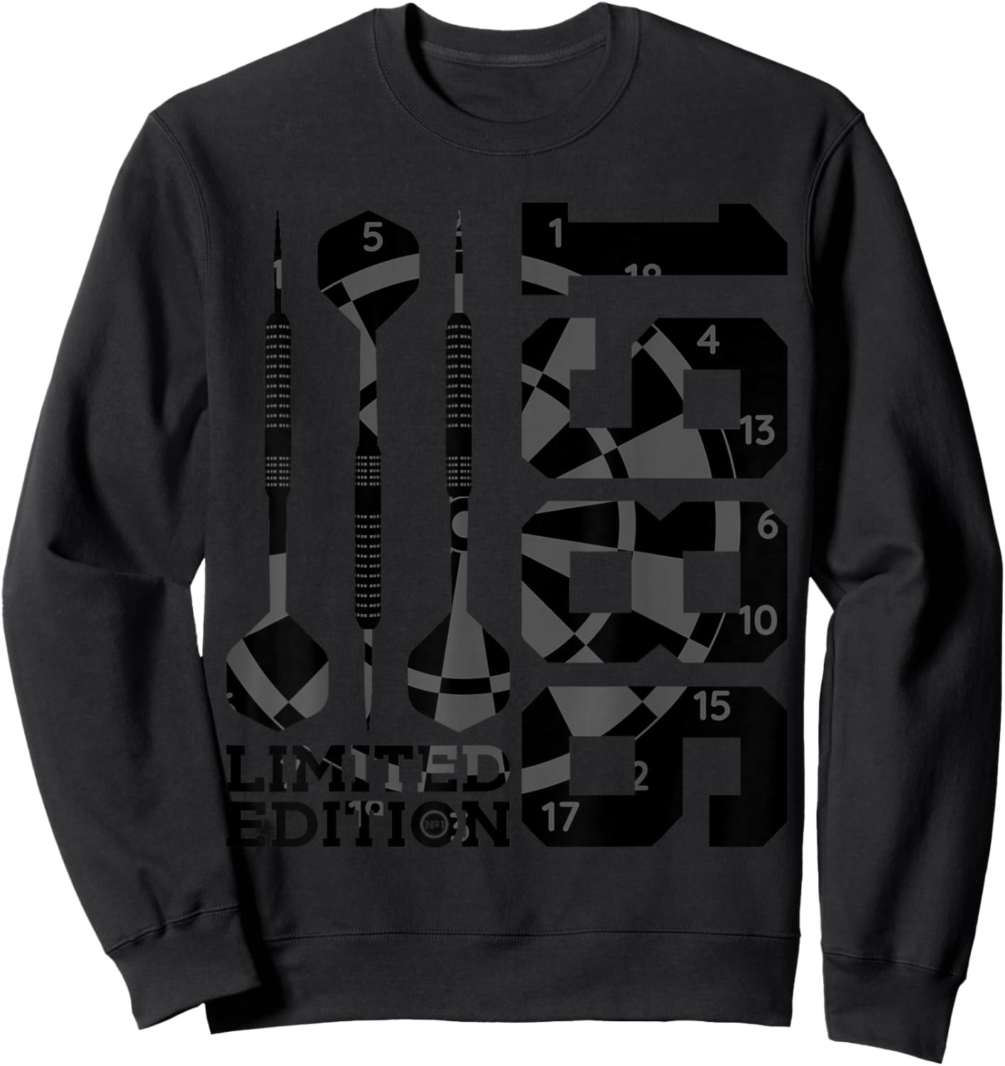 Limited Edition 1986 Darts 40th Birthday Sweatshirt - Sweatshirt | Black