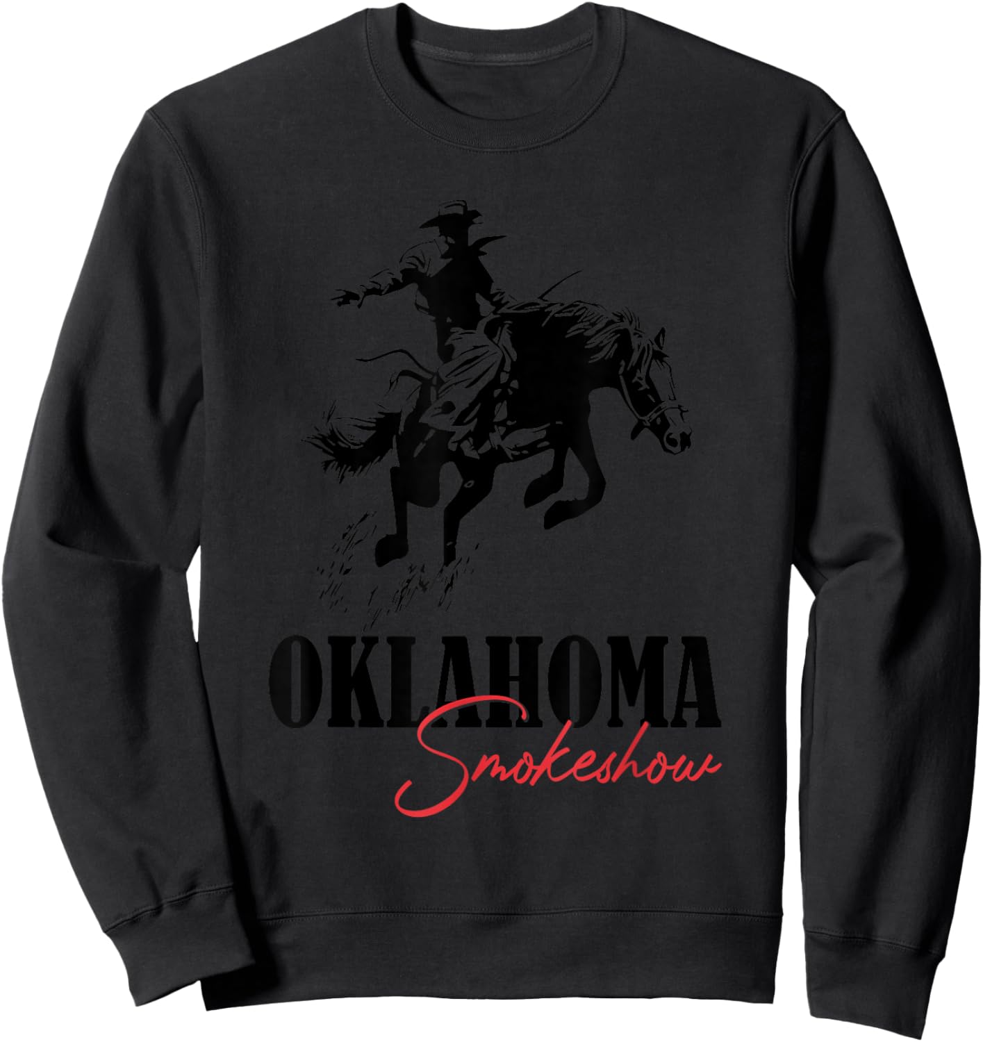 Western Country Smoke Show Smokeshow Sweatshirt - Sweatshirt | Black