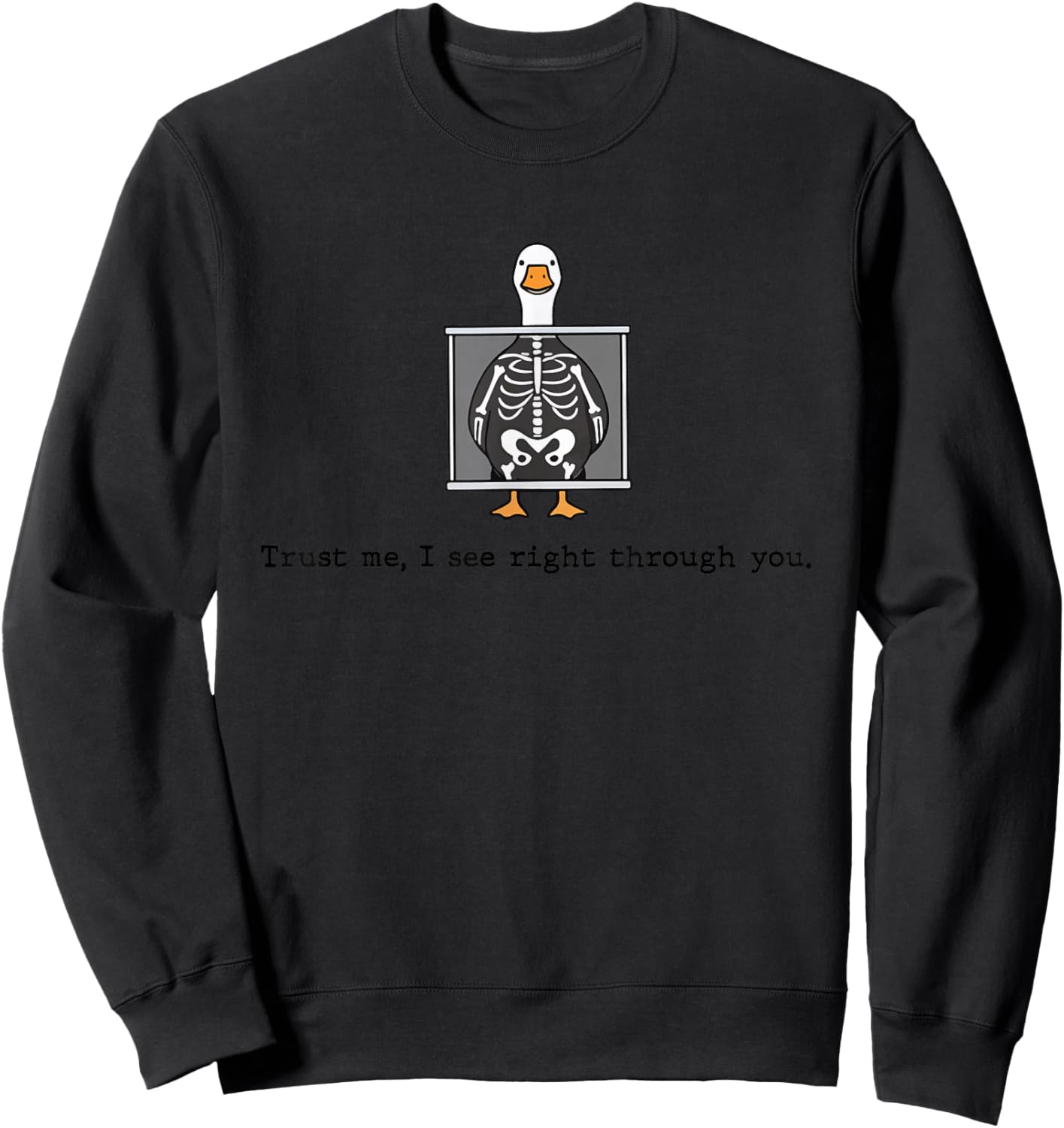 Radiologic Technologist CT MRI Goose Xray Rad Graduation Sweatshirt - Sweatshirt | Black
