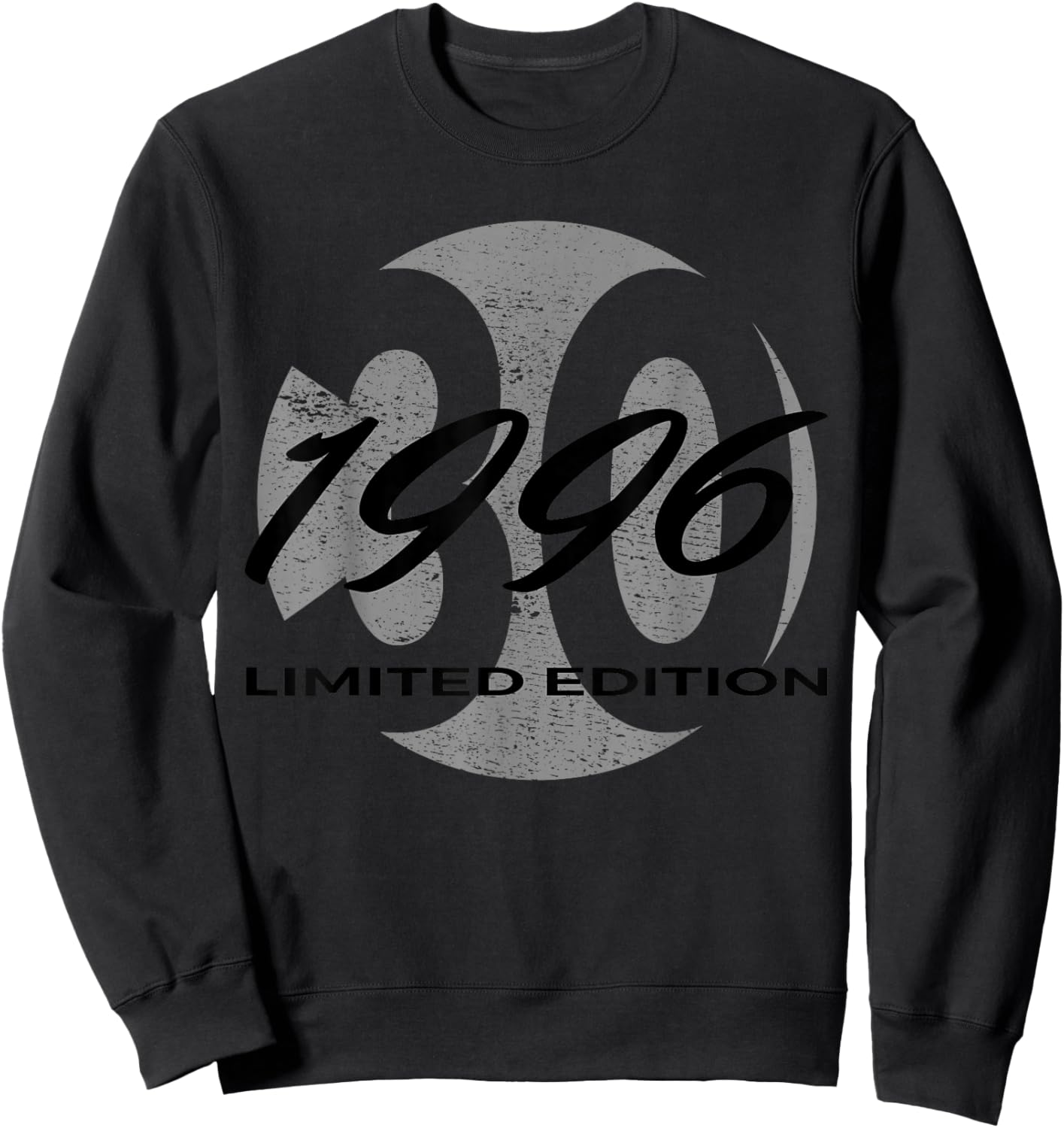 30th Birthday Man Woman 30 Years 1996 Funny Gift Sweatshirt - Sweatshirt | Black