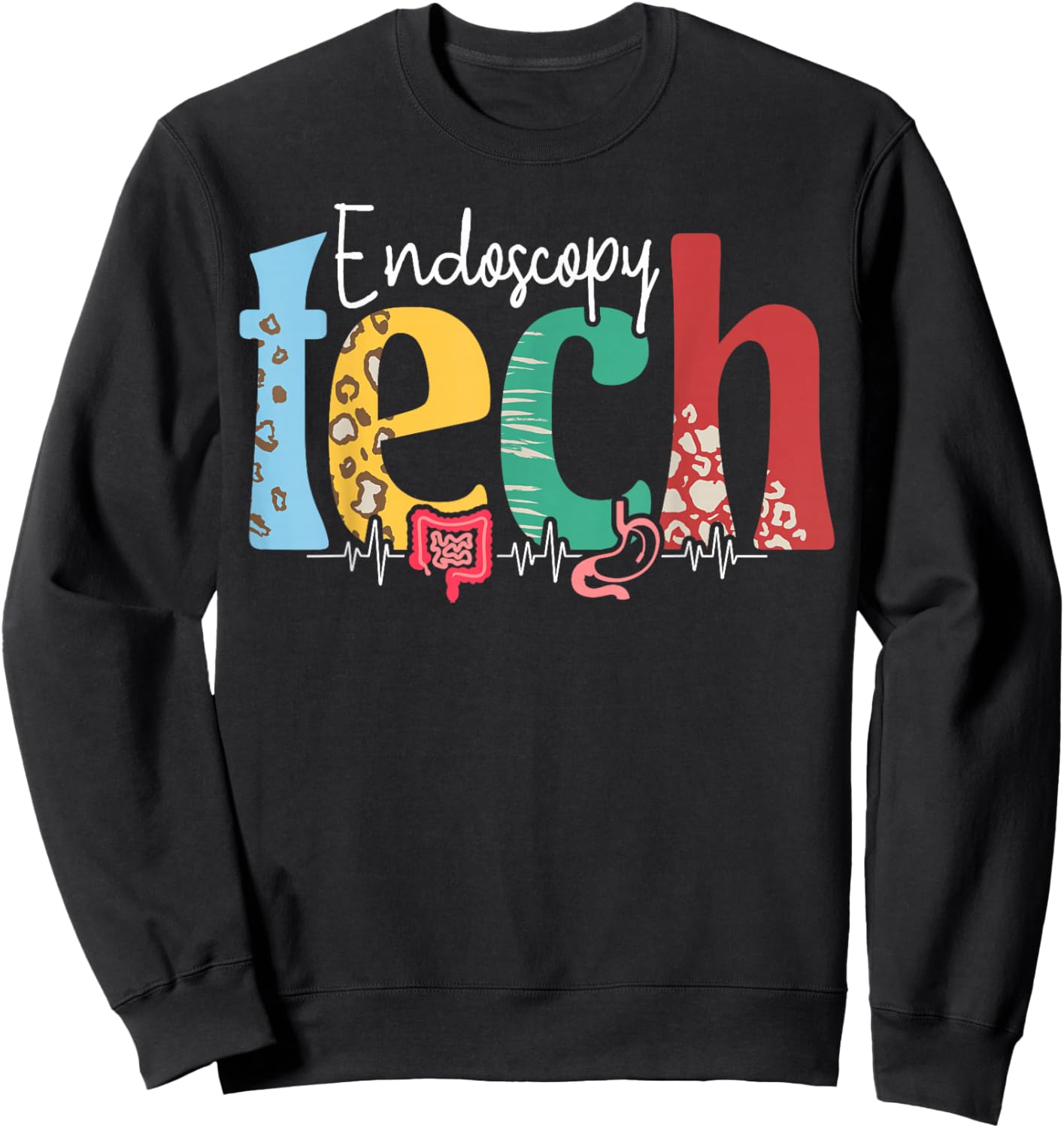 Endoscopy Tech Job Endoscopy Technician Sweatshirt - Sweatshirt | Black