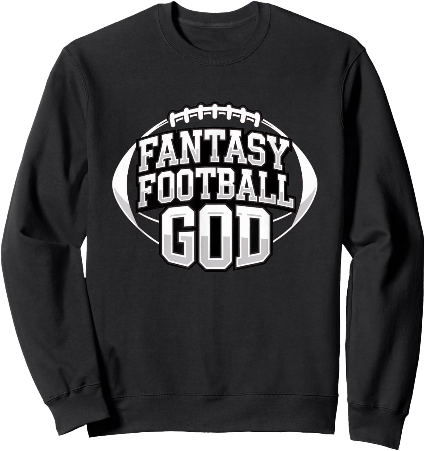 Fantasy Football God - Fantasy Football Winner Sweatshirt - Sweatshirt | Black