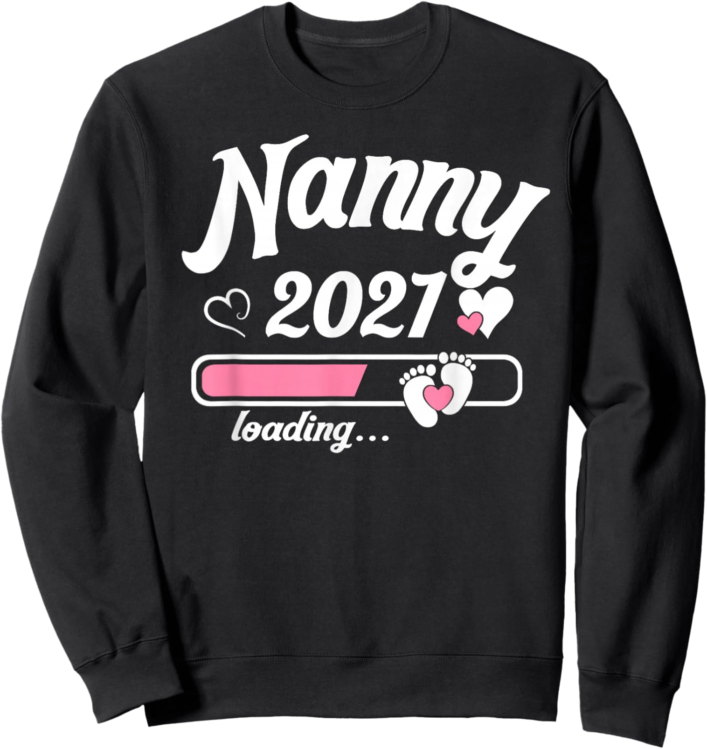 Enceinte mère Nounou est. 2027 Future Maman Sweatshirt - Sweatshirt | Black