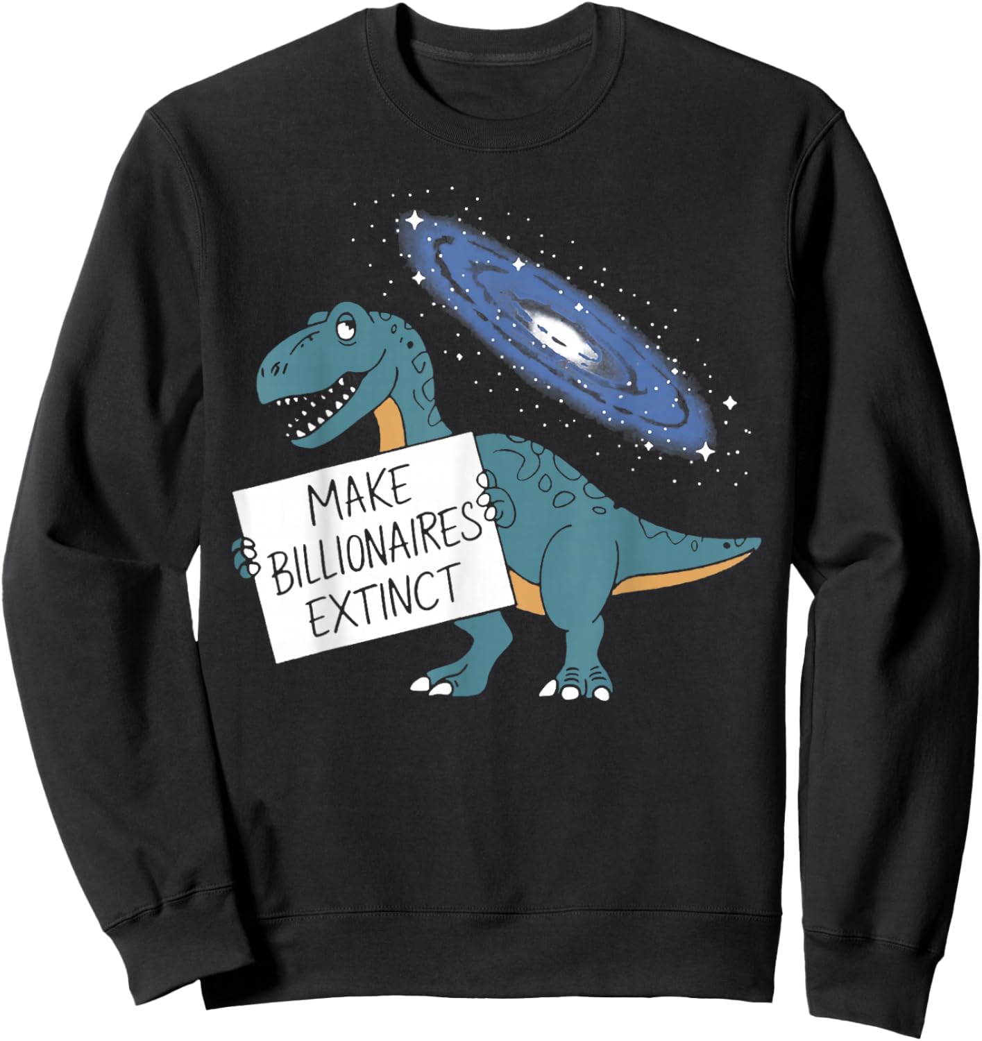 Billionaires Extinct Sweatshirt - Sweatshirt | Black