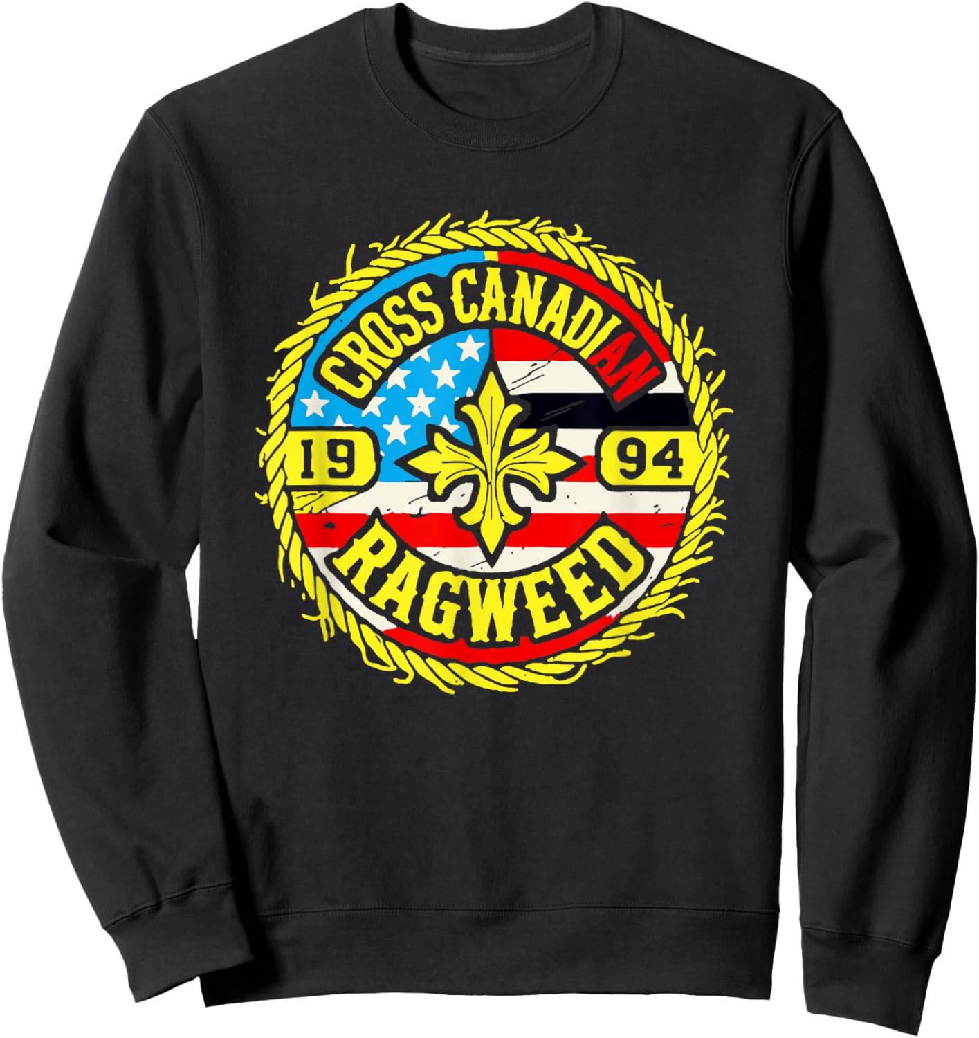 Visit The Country Western Cowboys Store I Miss Ragweed | Cross Canadian Ragweed - -Adults, Country Music Fans, Western Culture Enthusiasts - Black, Small - Short Sleeve Sweatshirt - Sweatshirt | Black